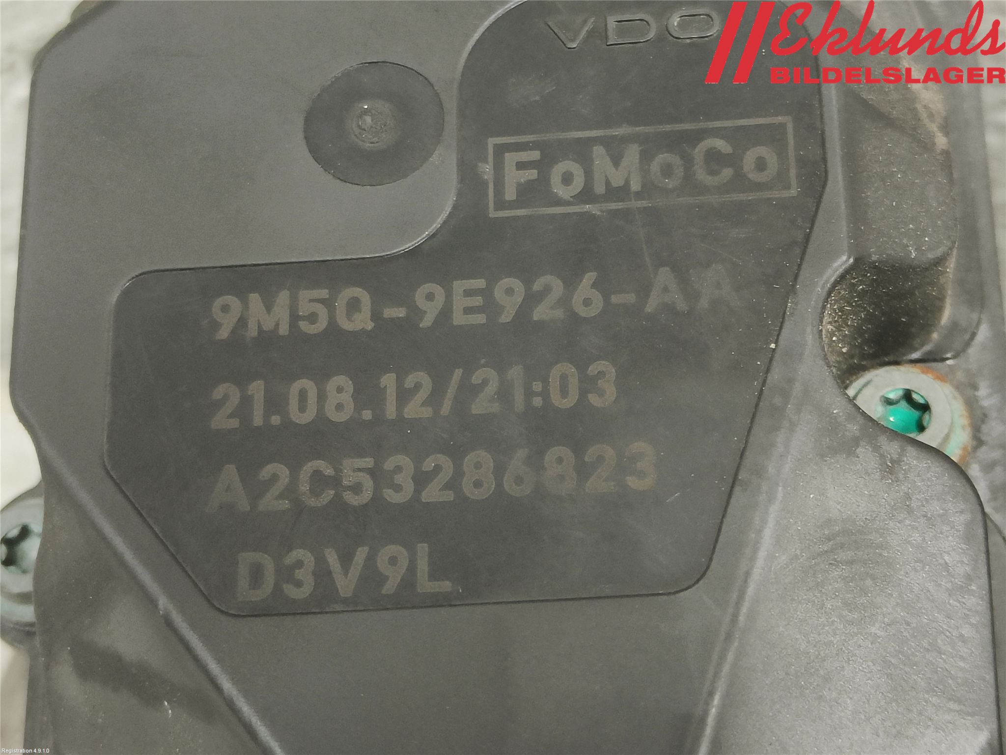 Ford KUGA 08-12 Injspjällhus