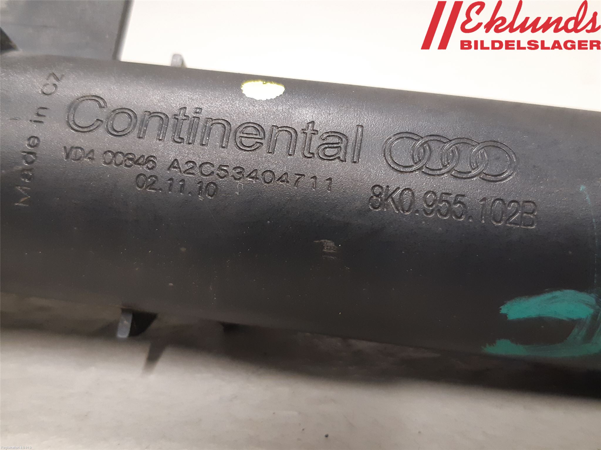 Audi A4/S4 08-11 Spolarmunstycke Strålkastare