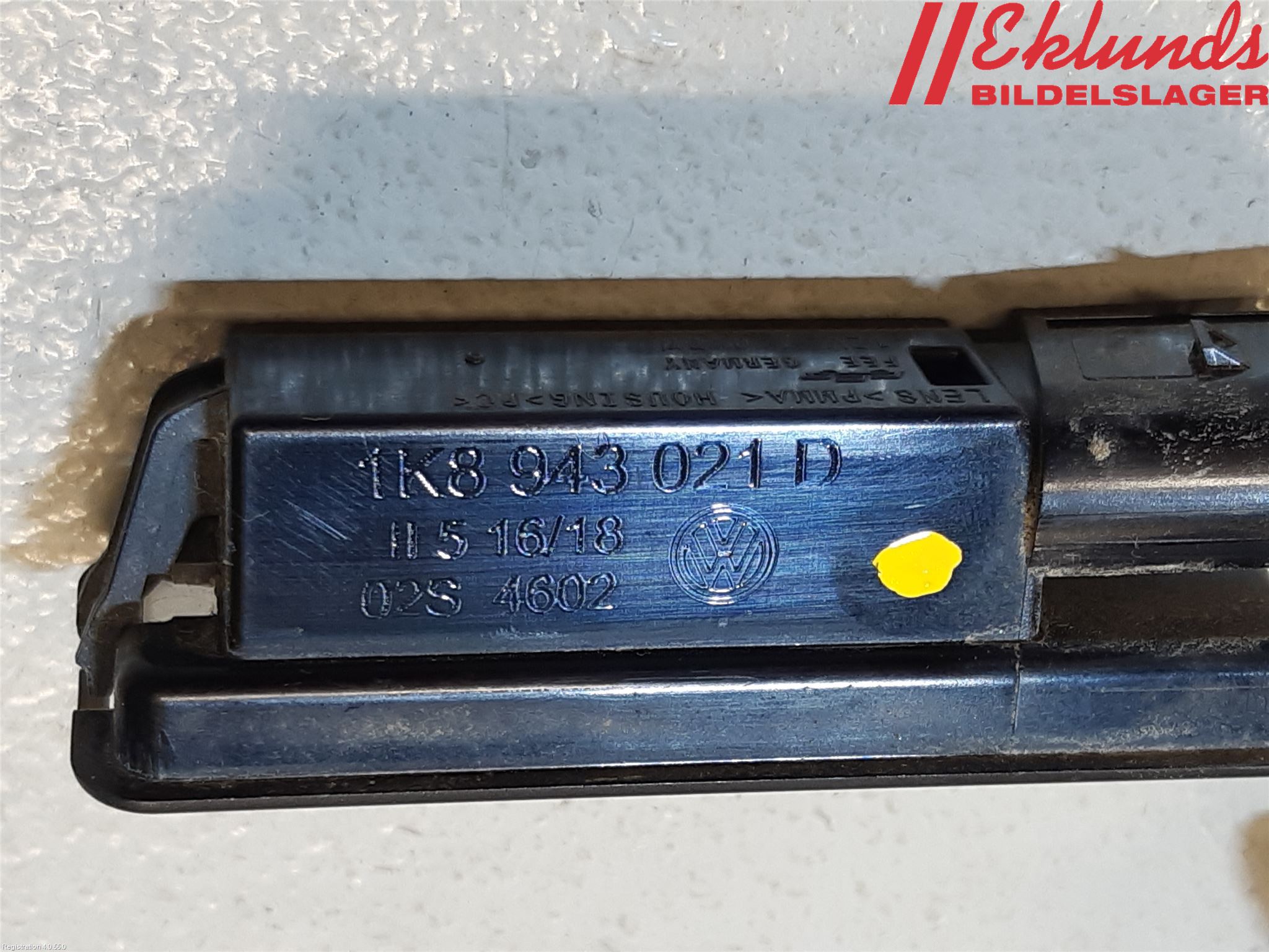 Volkswagen VW AMAROK 2H 10-22 Skylt Belysning