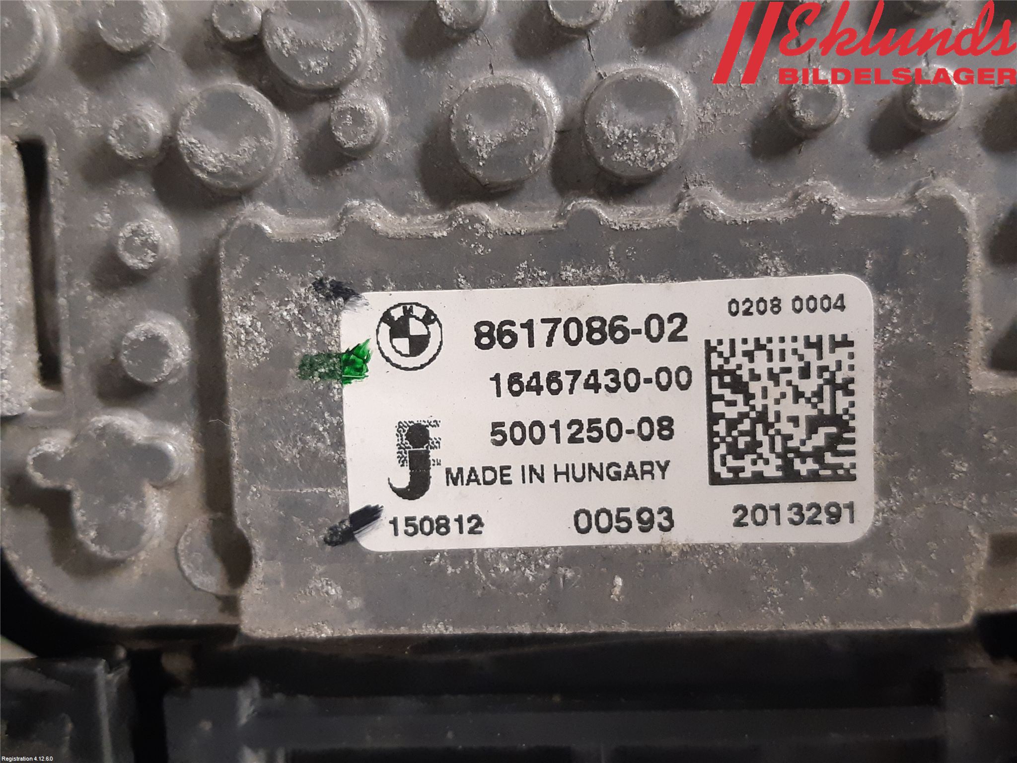 BMW 7 G11/G12 15-22 Kylfläkt El
