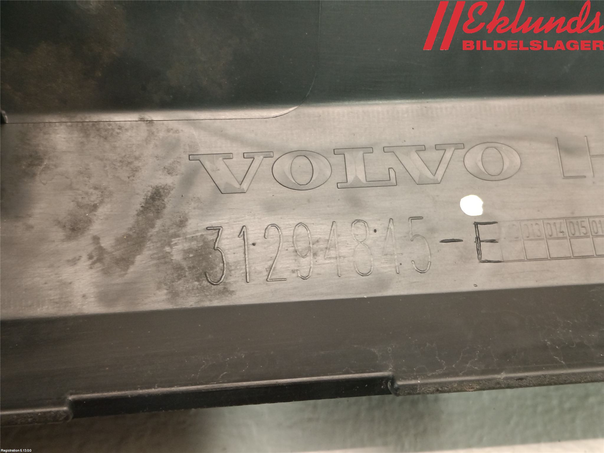 Volvo XC60 09-13 Dörr Dekorlist Fram Vä