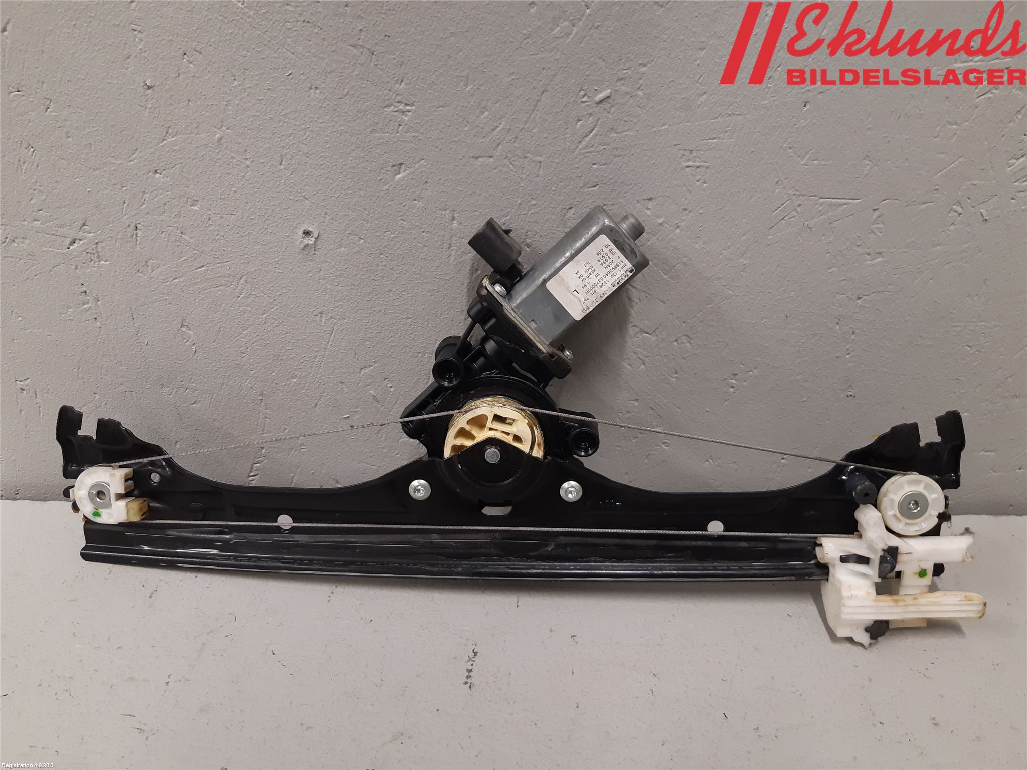 Fiat 500 07- Fönsterhiss El Kompl