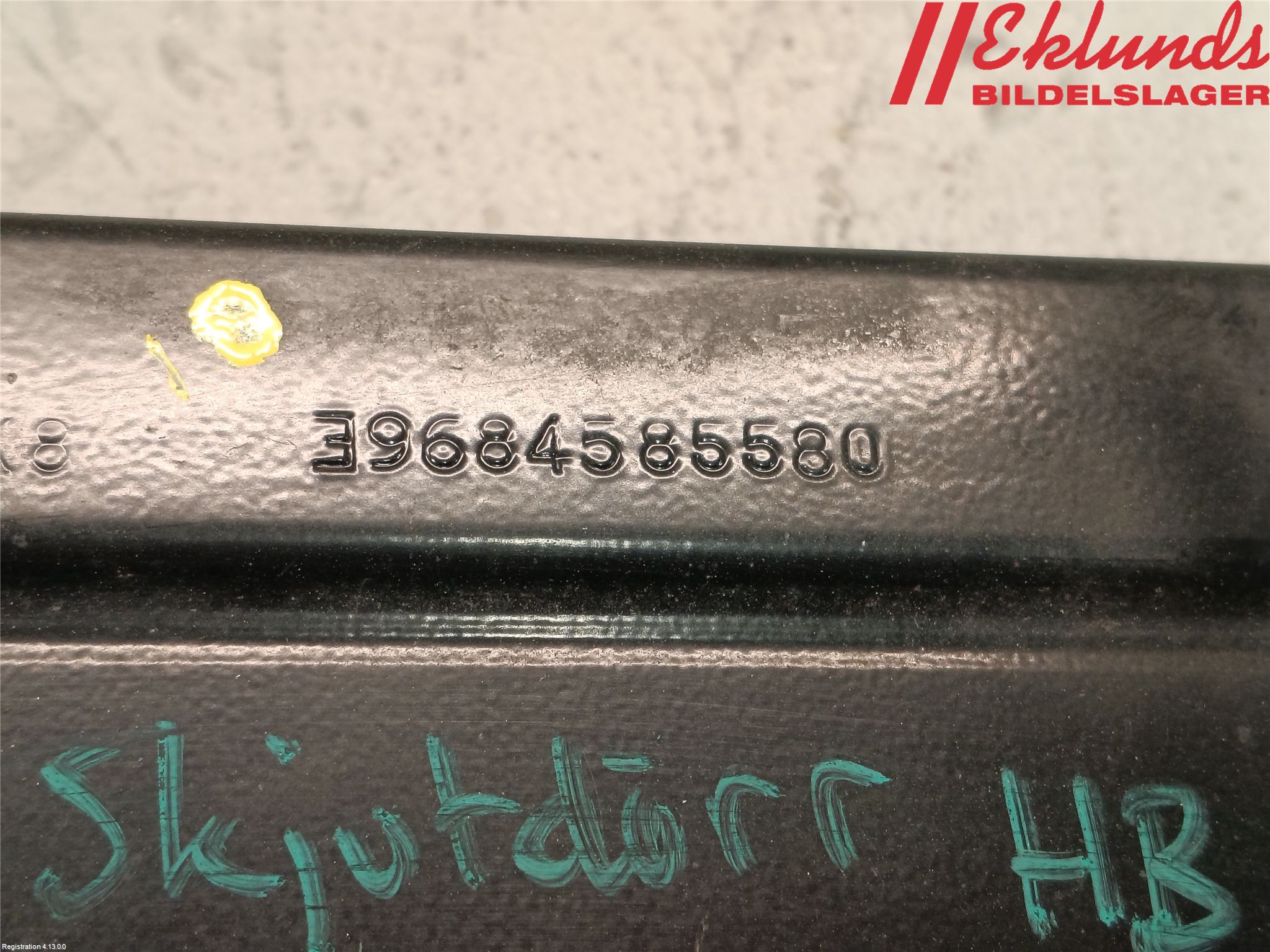 Citroen BERLINGO 08-18 Glidskena Skjutdörr Hö