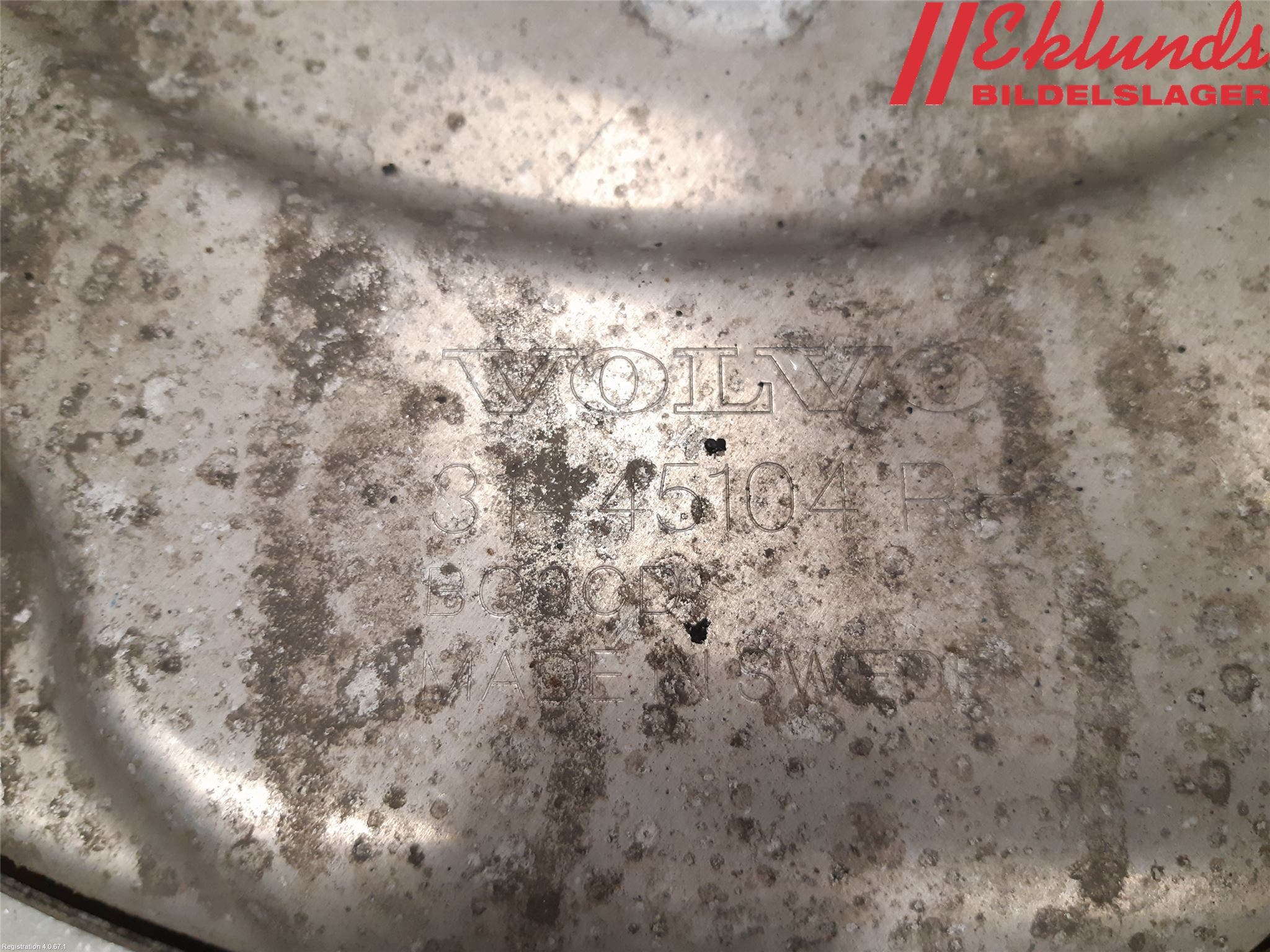 Volvo XC90/RECHARGE 16- Bromssköld Bak