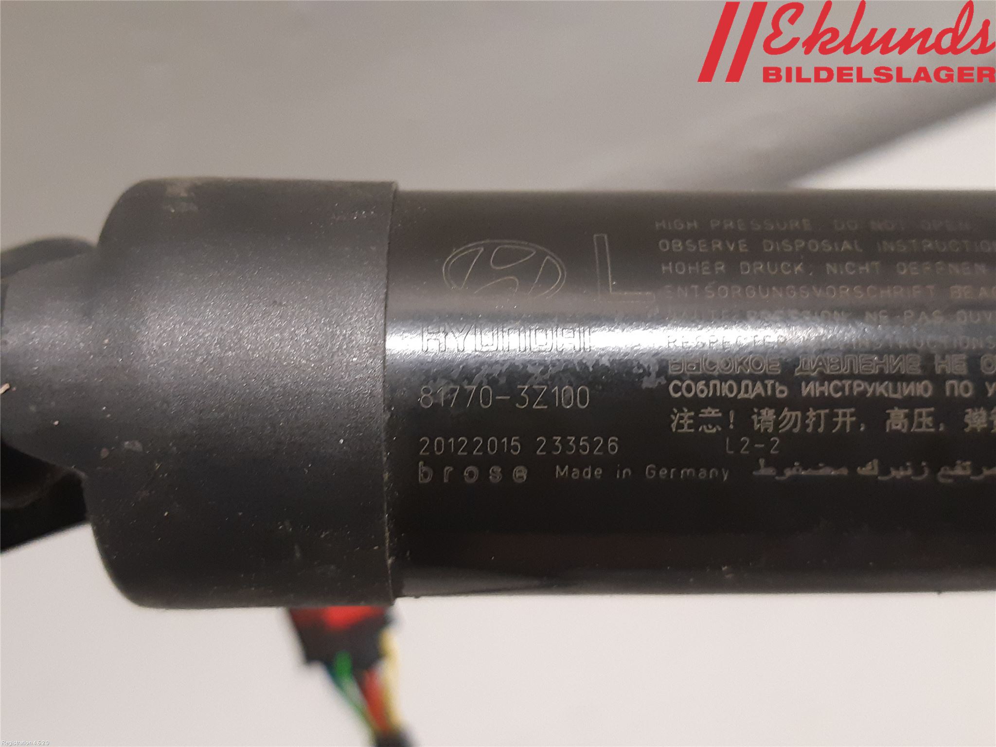 Hyundai i40 16-18 Bakluckeöppnare Automatisk