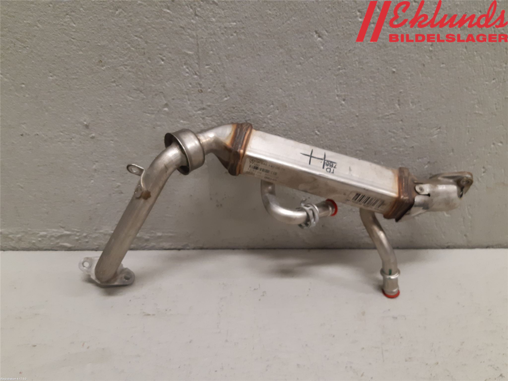 Mercedes-Benz MB A-KLASS (W169) 04-12 Avgaskylare