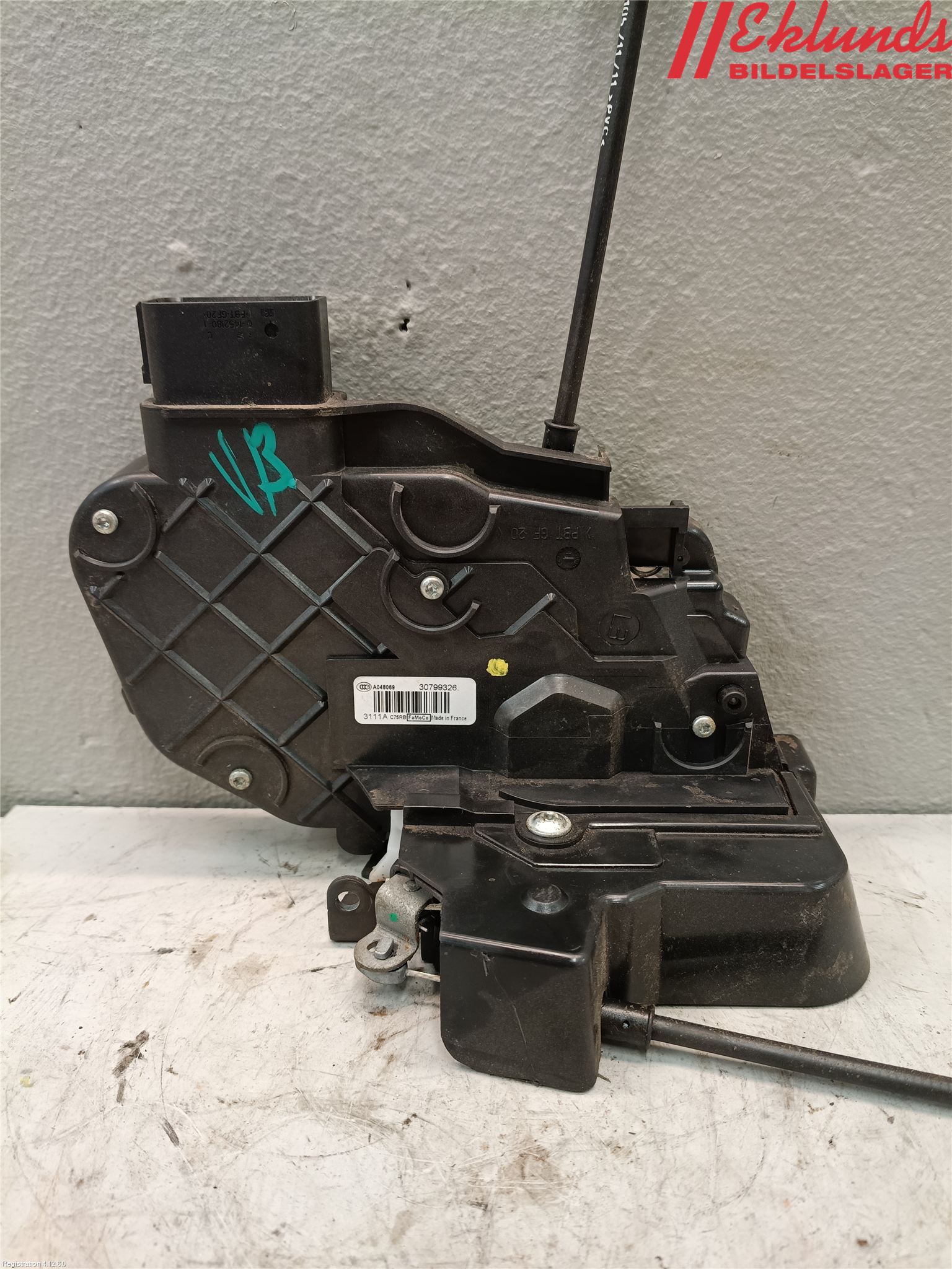 Volvo V50 08-12 Låskista-Dörrlås