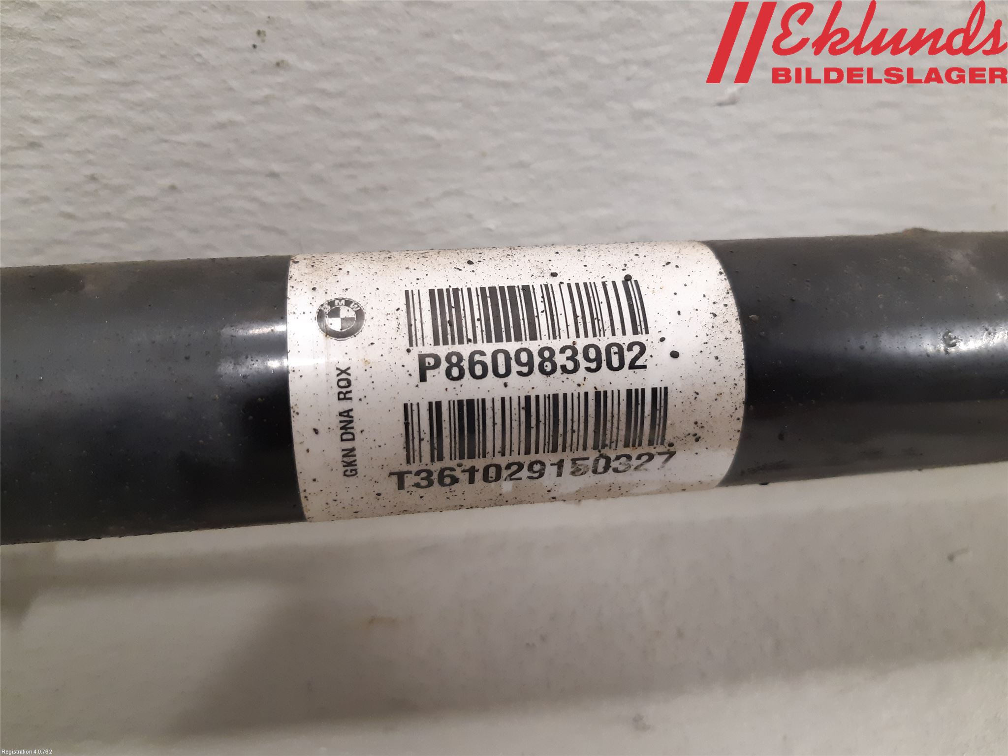 BMW X5 F15 13-18 Drivaxel Bak Vänster