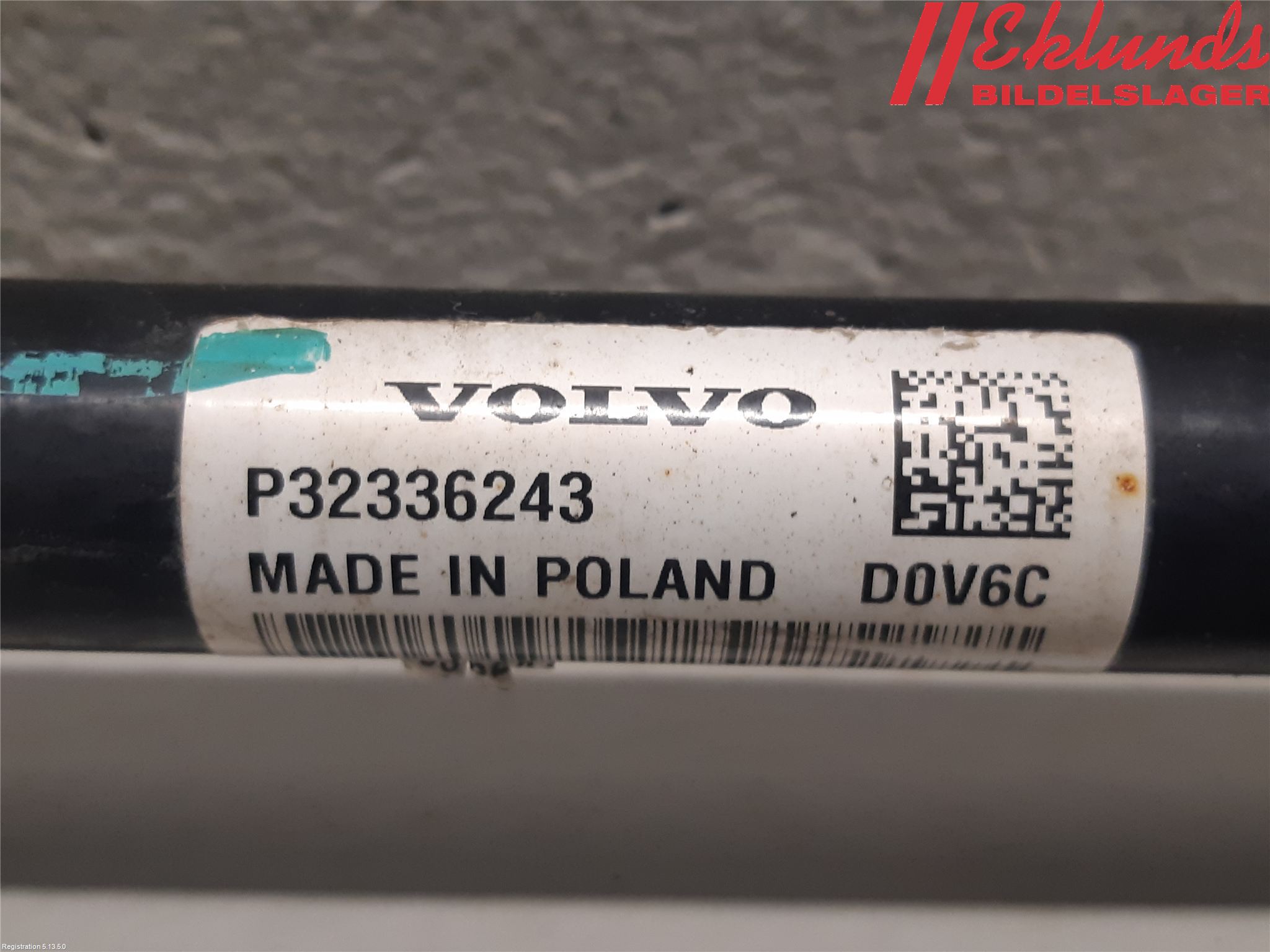 Volvo V90 CROSS COUNTRY 17->> Drivaxel Bak Vänster
