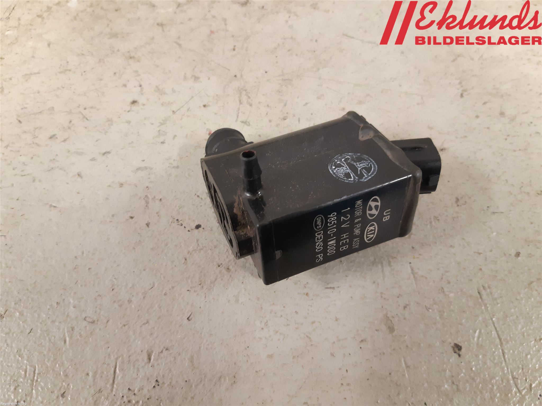 Kia CEED 12-18 Spolarpump Vindruta