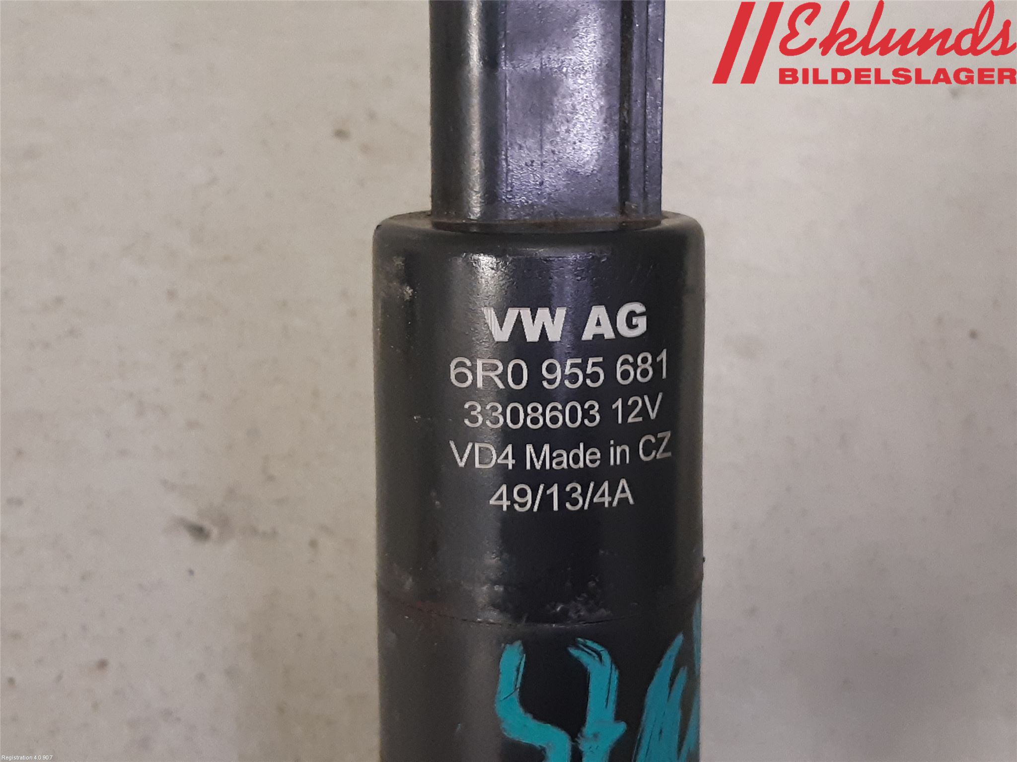 Volkswagen VW PASSAT 11-14 Spolarpump Högtryck