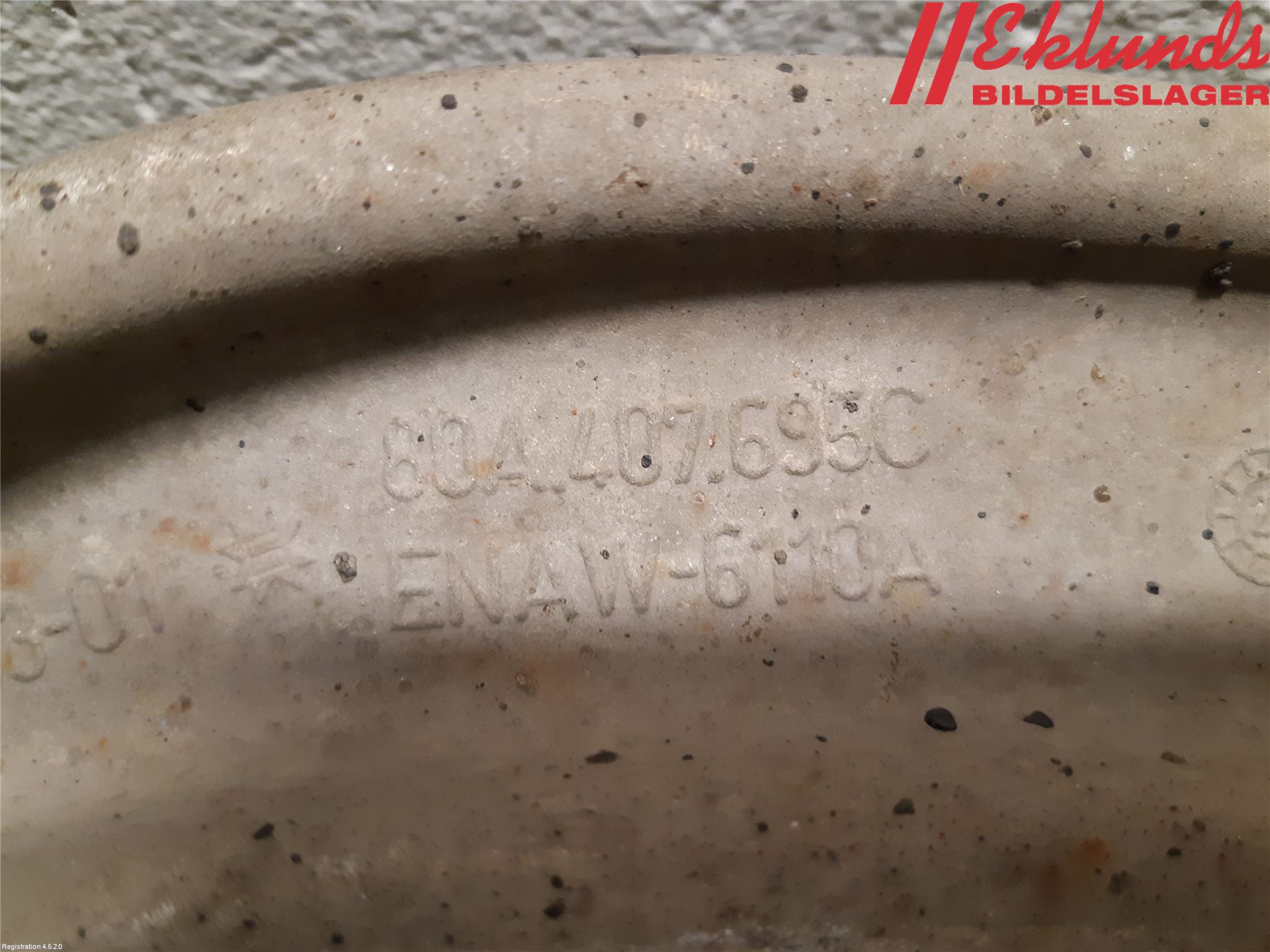 Audi A6 F2/C8 19- Bärarm Fram Undre Vä