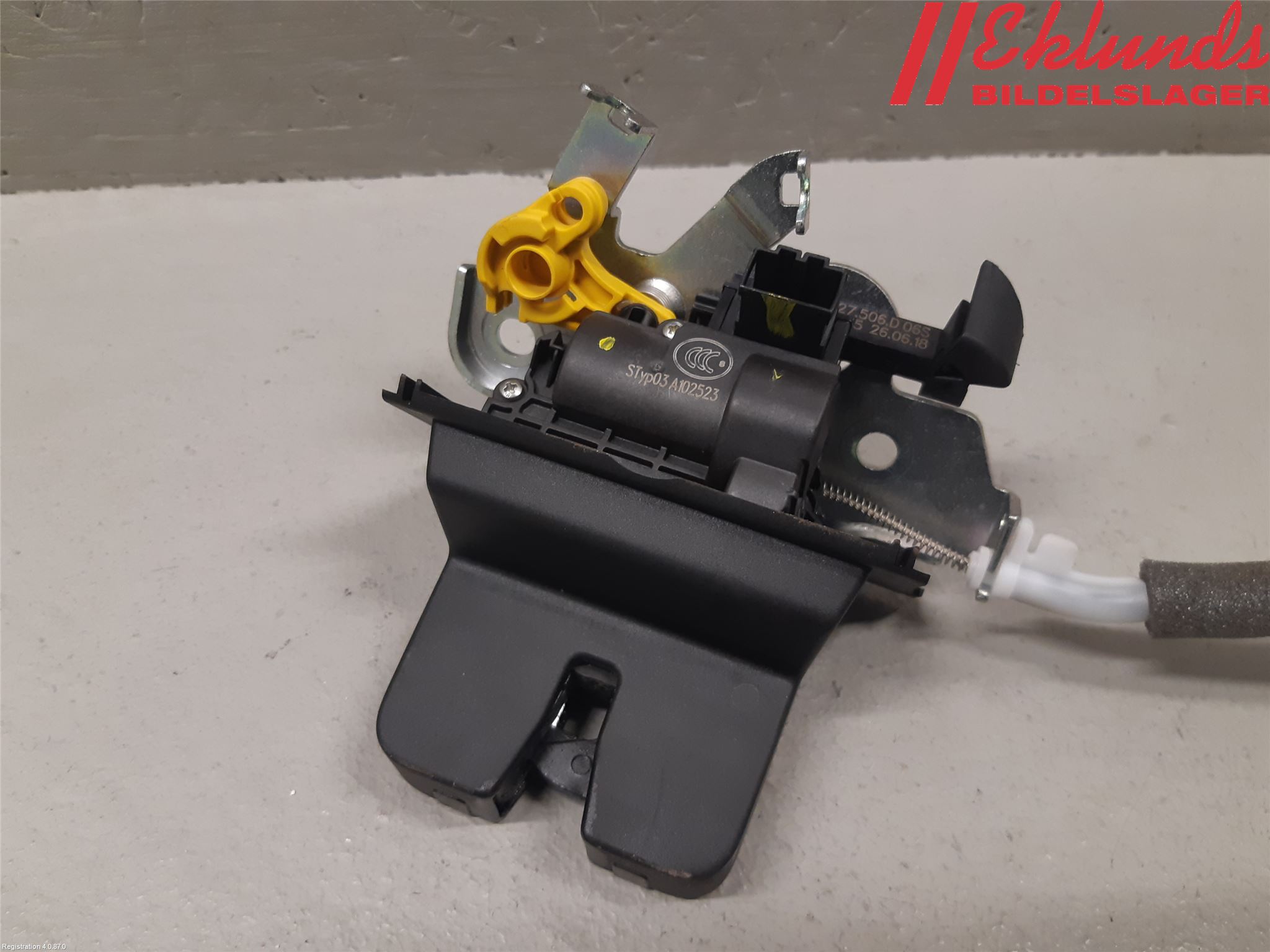 Skoda SUPERB 16-24 Låskista Baklucka