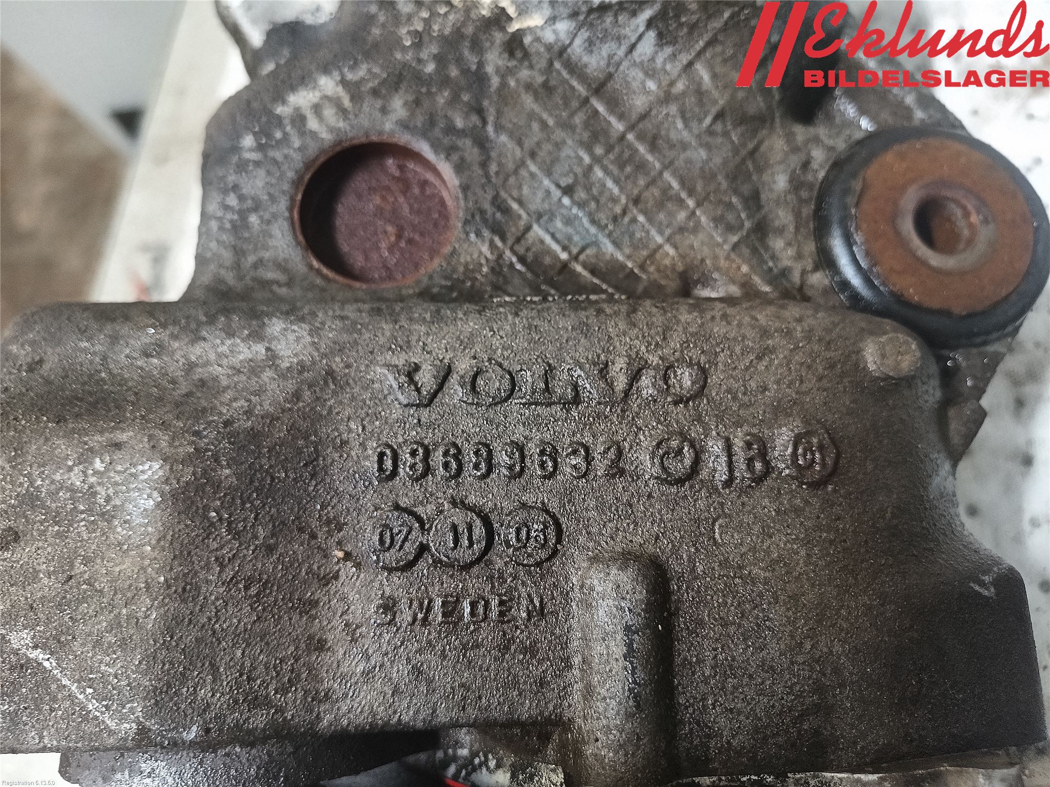 Volvo XC70 05-07 Bakväxel-Diff