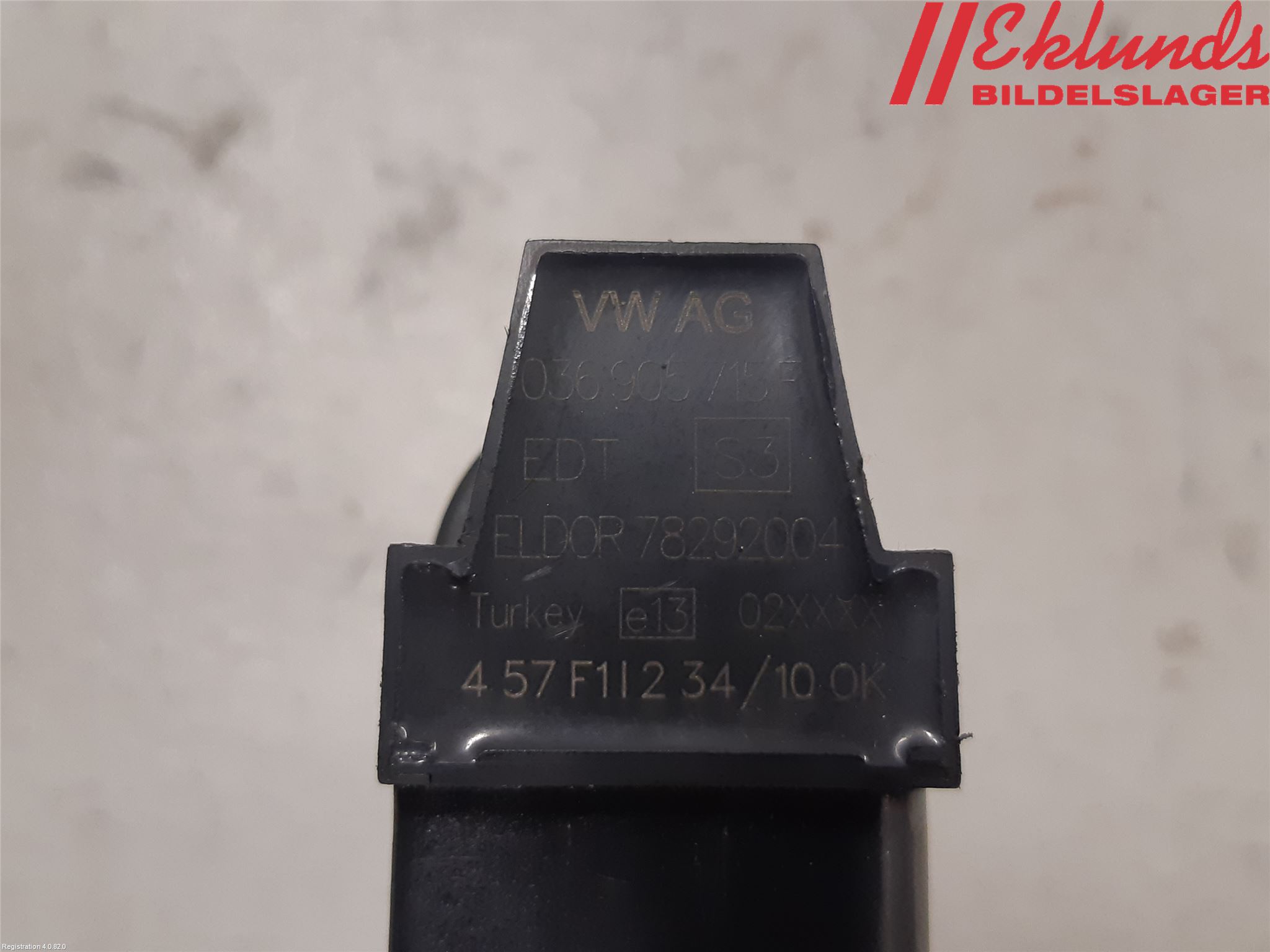 Volkswagen VW GOLF VI 09-13 Tändspole
