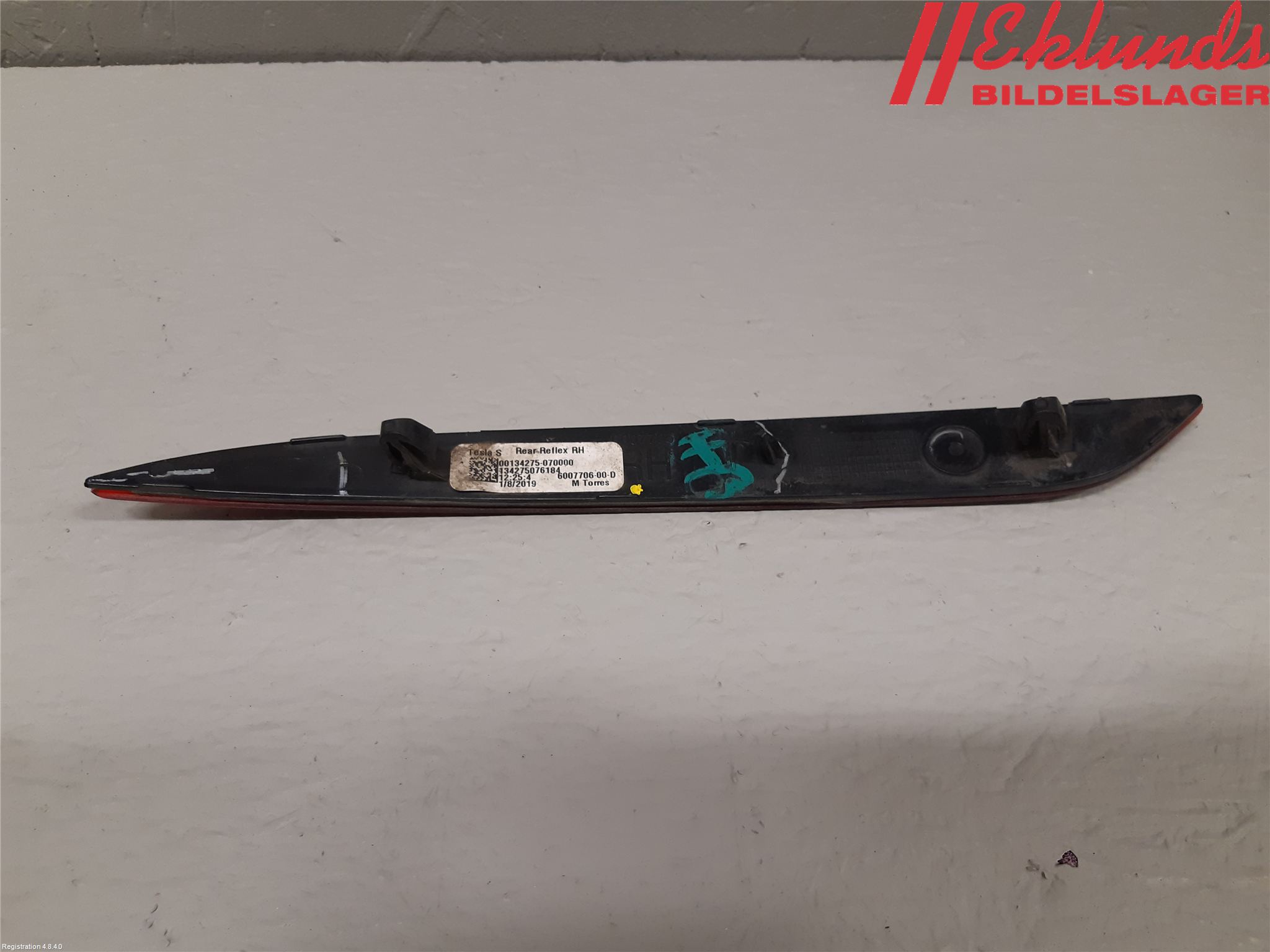 Tesla MODEL S 13- Dimljus/Reflex Bak