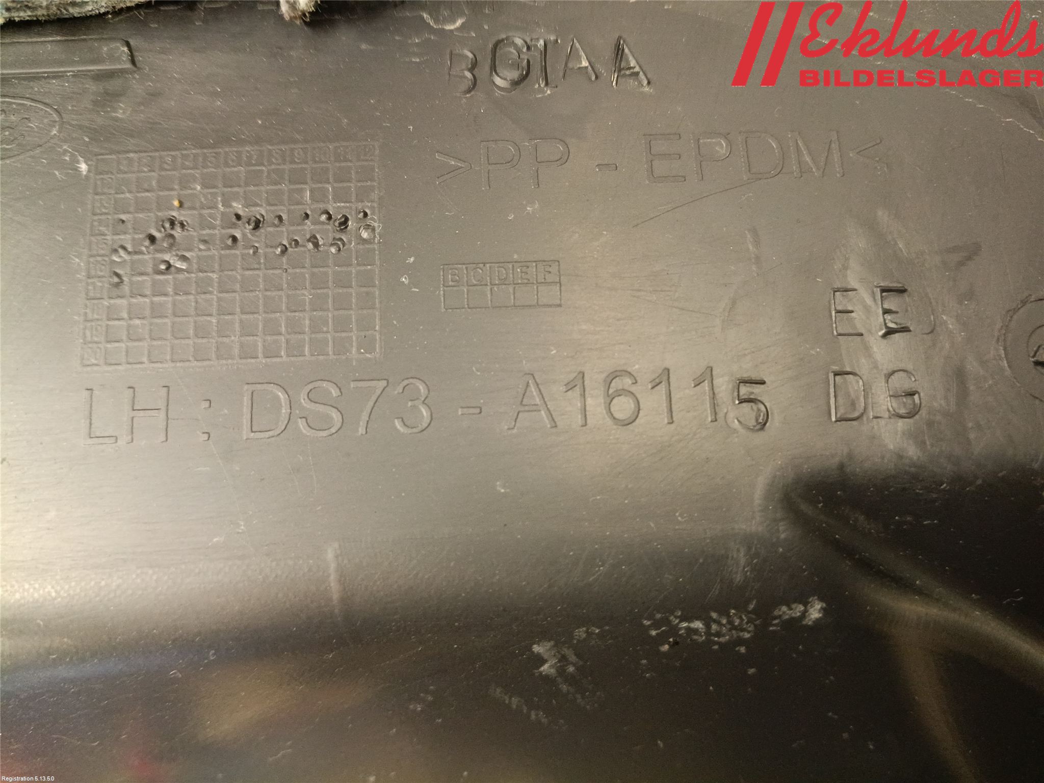Ford MONDEO 15-22 Skärm Inner