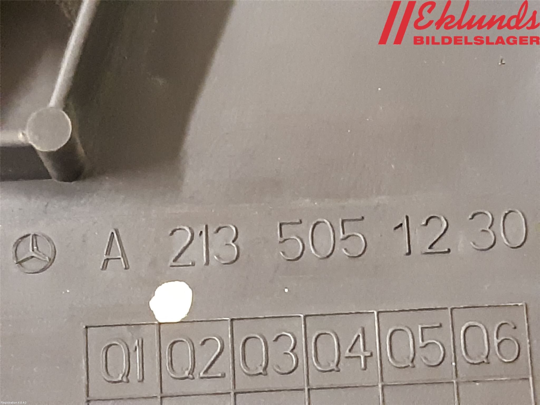 Mercedes-Benz MB E-KLASS (W213) 16-23 Deflektor Plåt-Plast Kylning