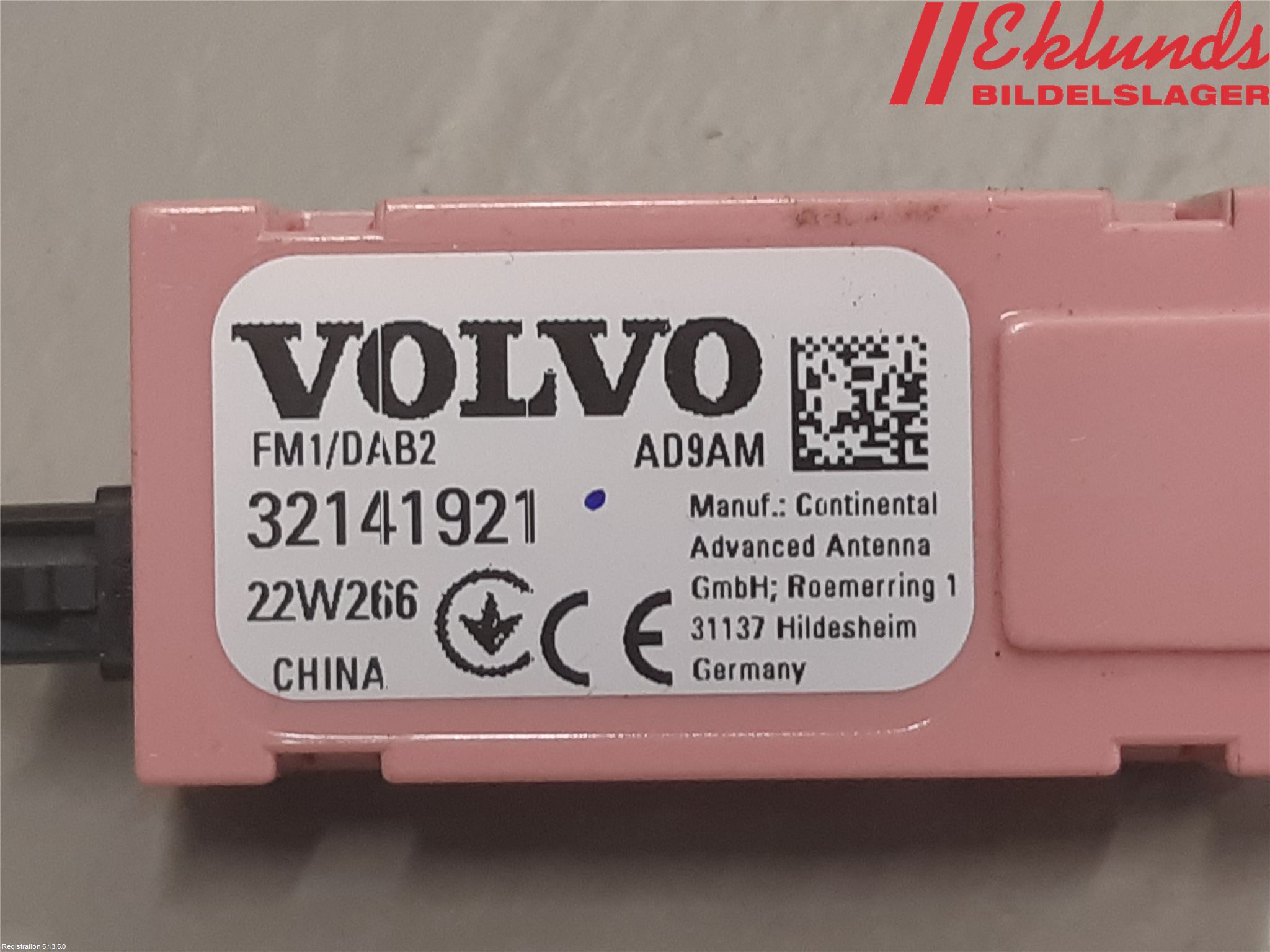 Volvo V90 17->> Antennförstärkare