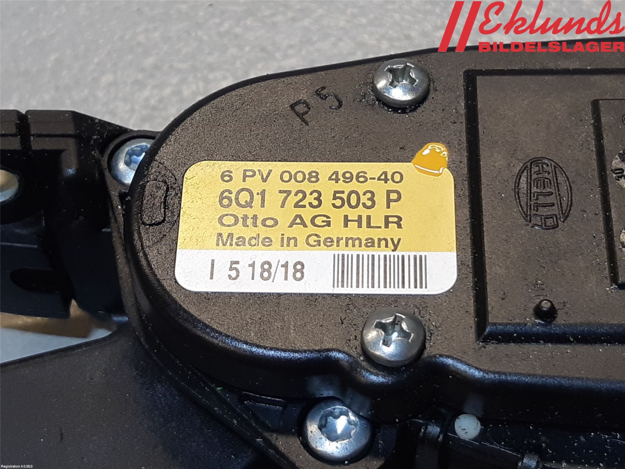 Volkswagen VW AMAROK 2H 10-22 Gaspedal