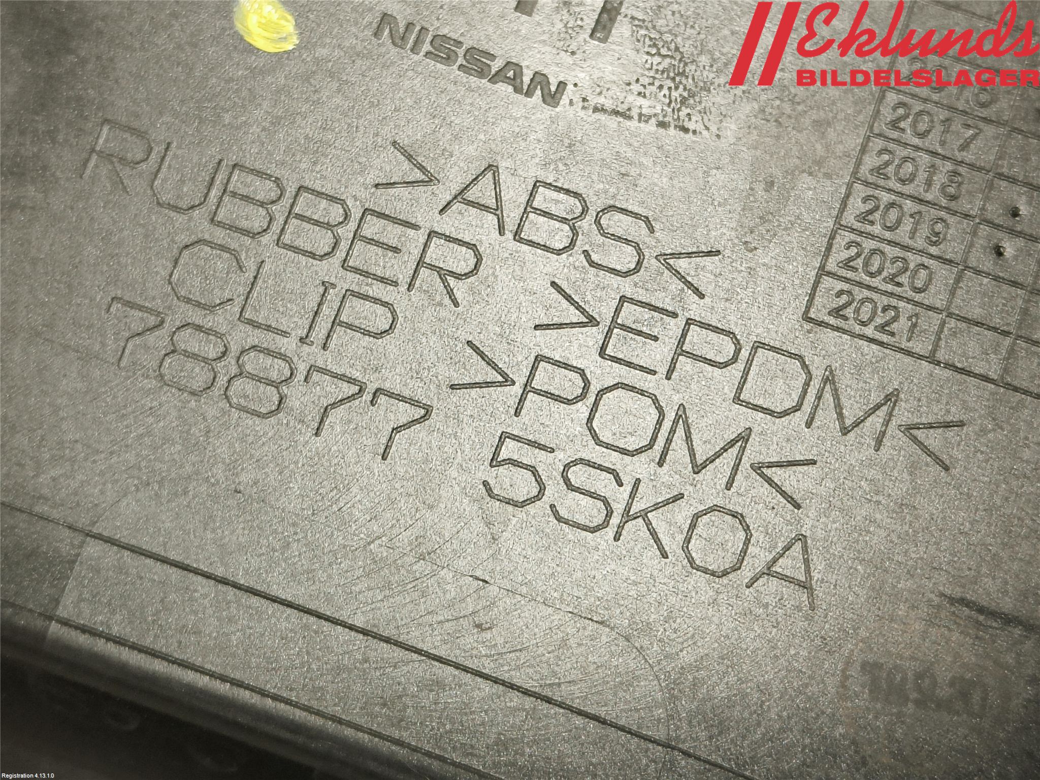 Nissan LEAF 18- List Bak-Baklucka
