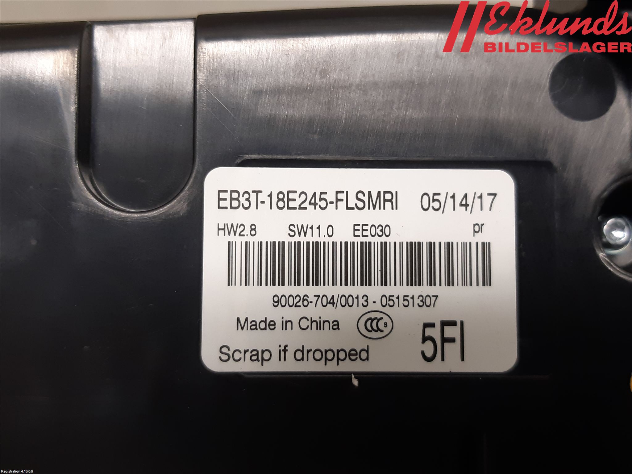 Ford RANGER EU 12-23 Ac Styrenhet Ac Manöveren