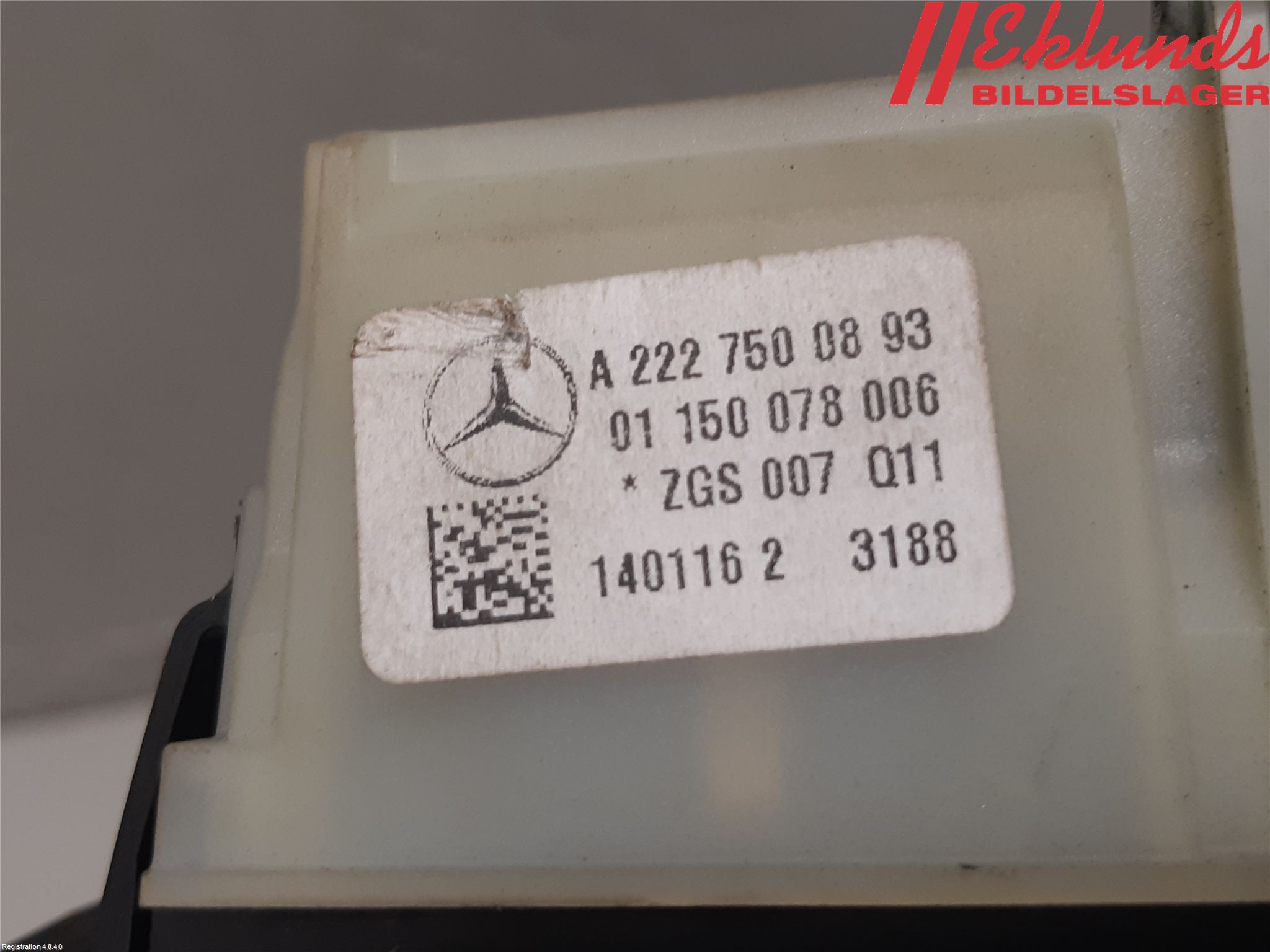 Mercedes-Benz MB CLA-KLASS (C117/X117) 13-19 Bakluckehandtag