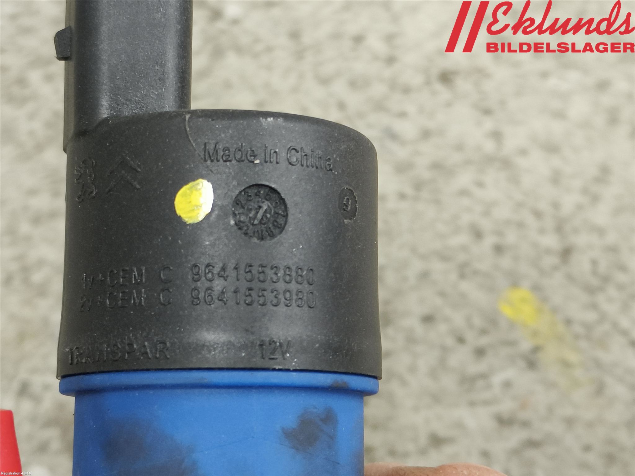 Renault CAPTUR 13-19 Spolarpump Vindruta