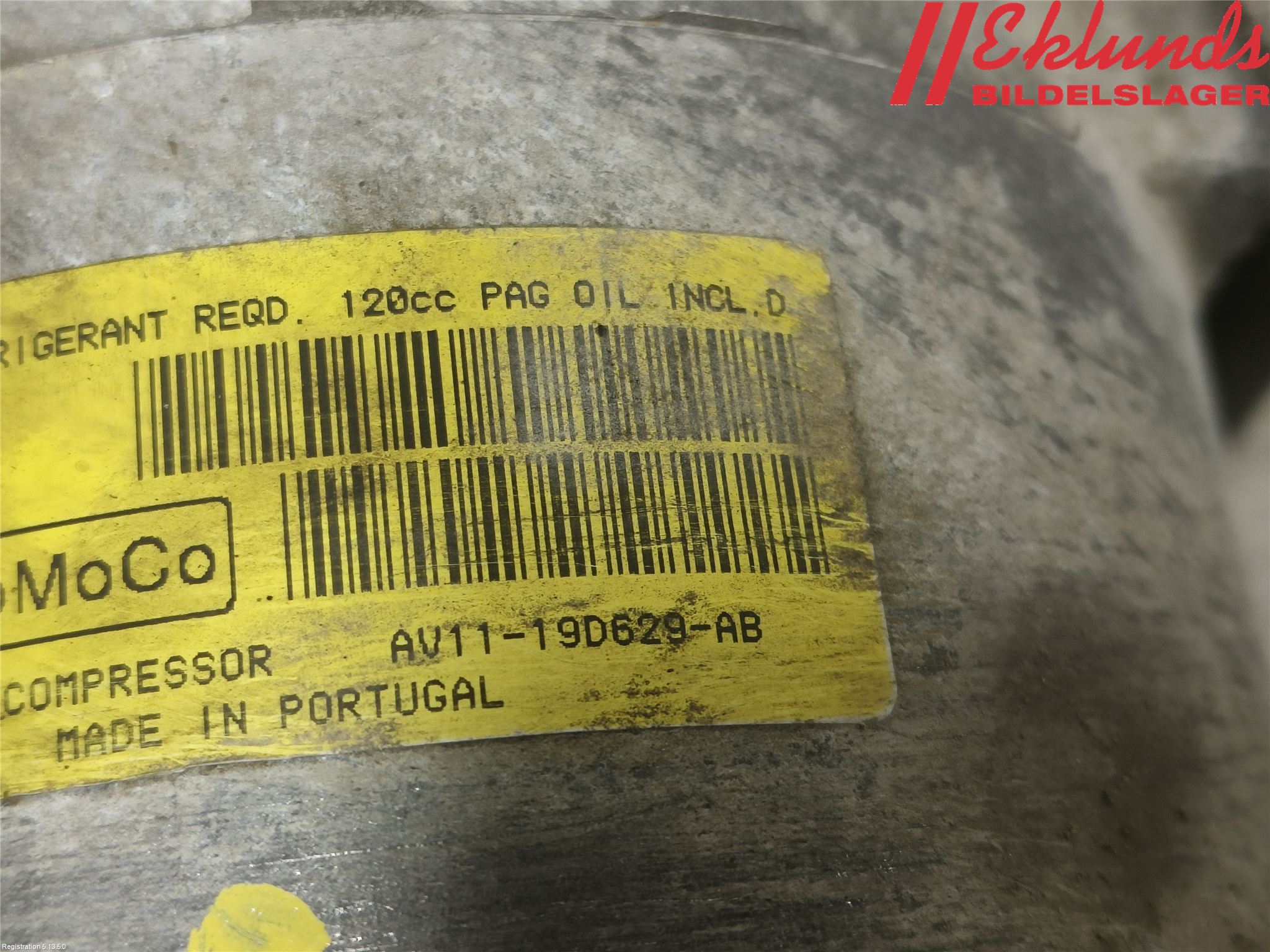 Ford FIESTA 09-12 Ac Kompressor