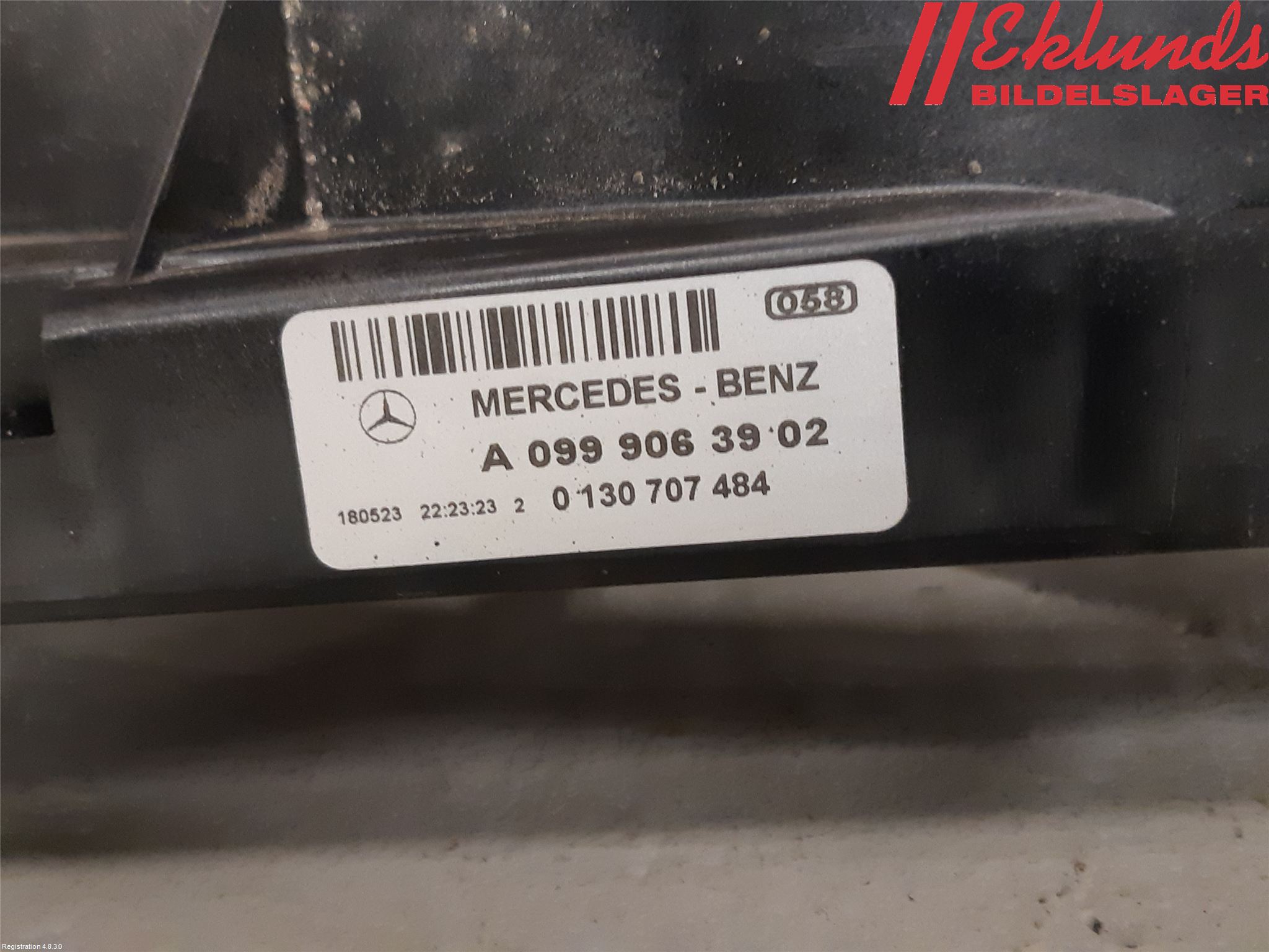Mercedes-Benz MB E-KLASS (W213) 16-23 Kylfläkt El