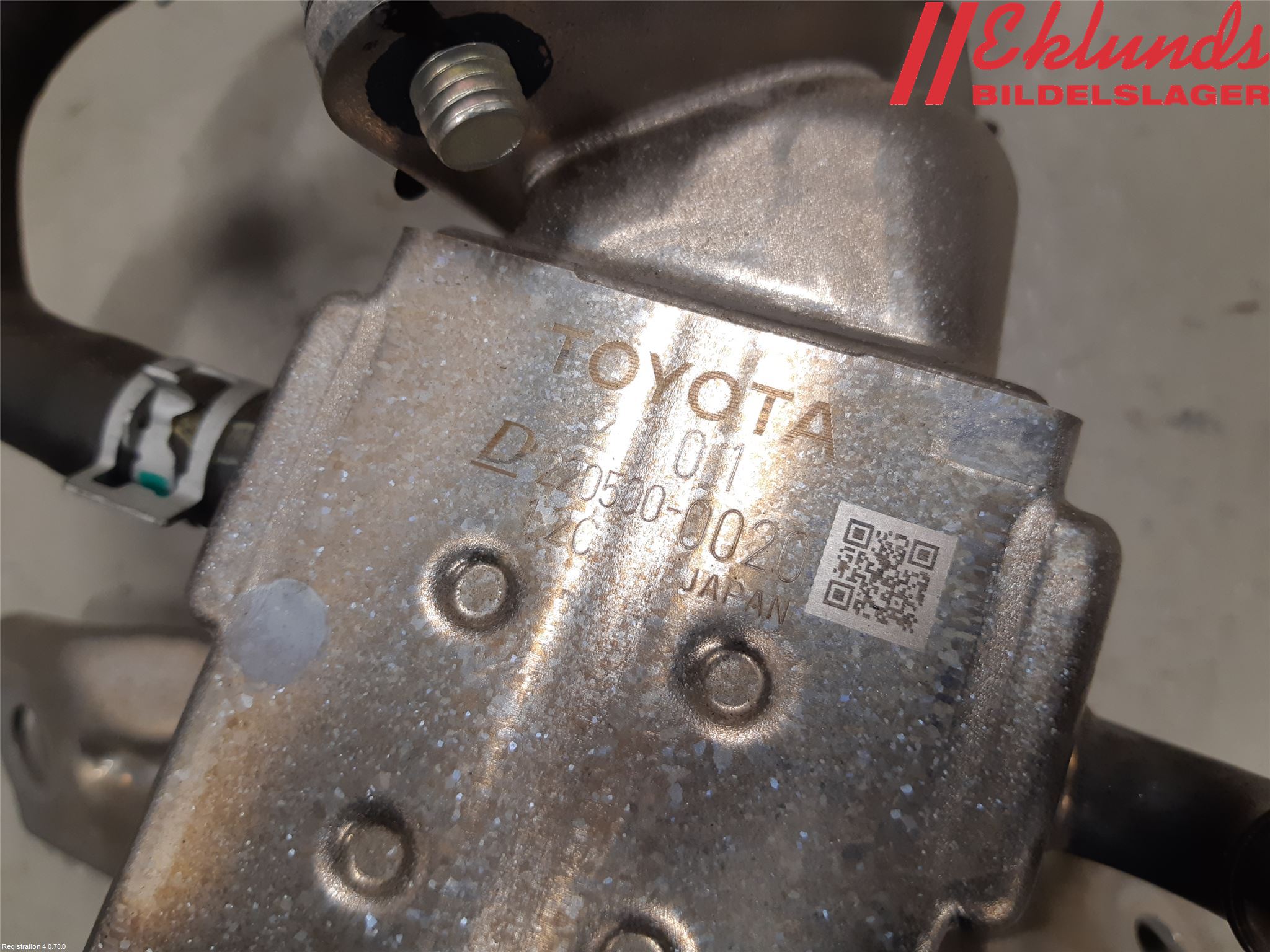 Toyota YARIS XP130 15-20 Egr Ventil