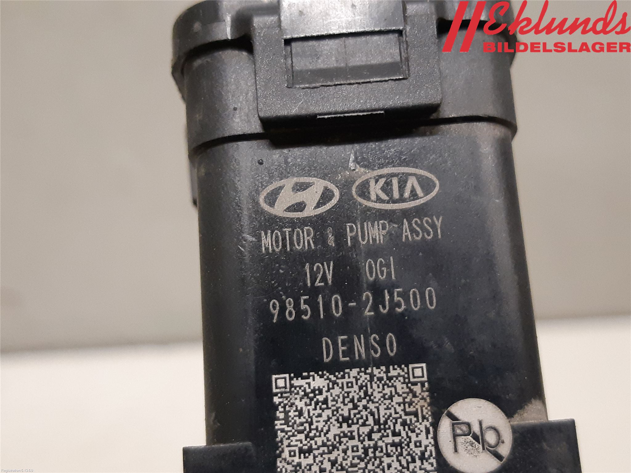 Hyundai KONA/ELECTRIC OS 18-23 Spolarpump Vindruta