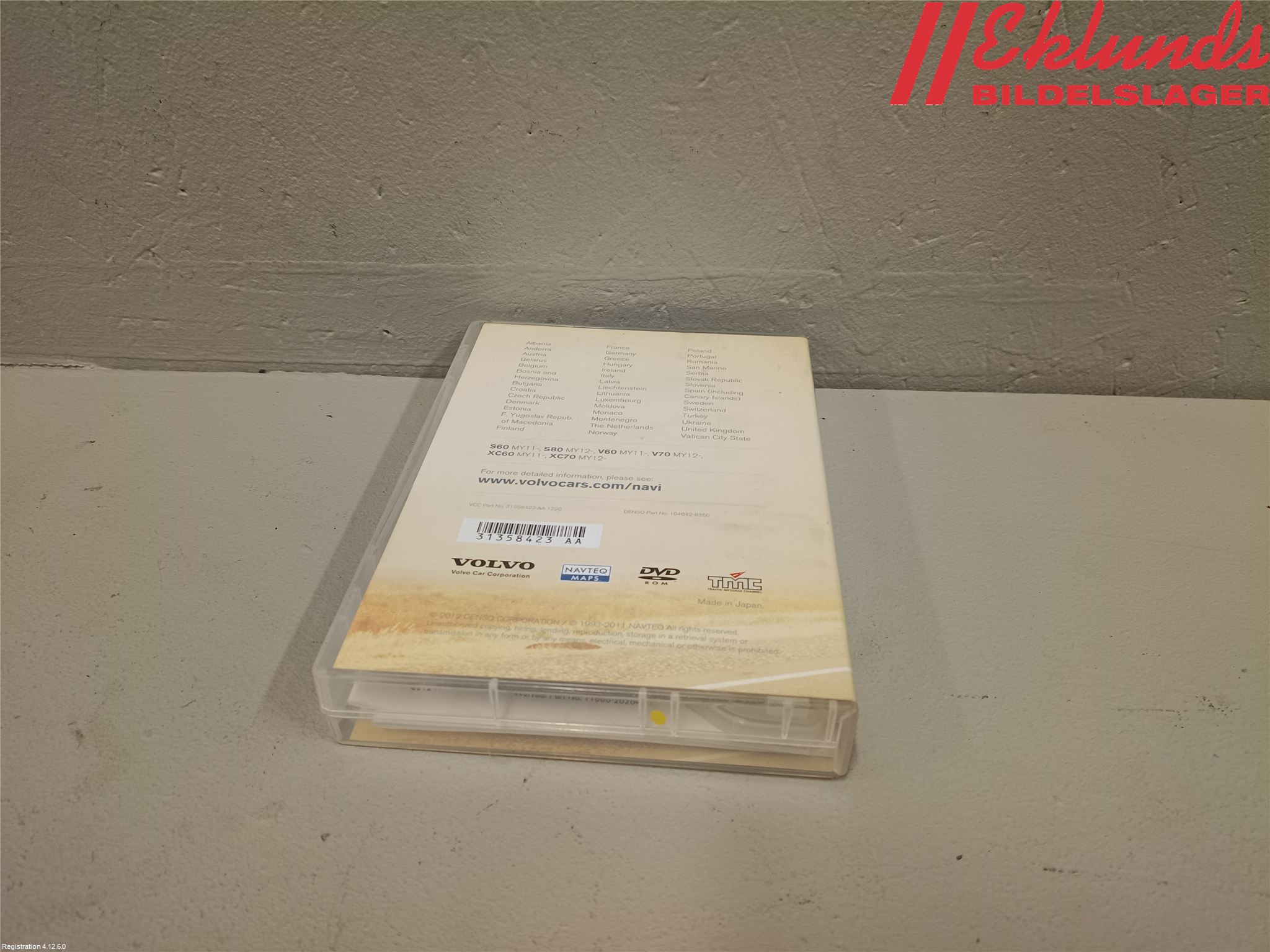Volvo XC70 08-13 Gps Navigator