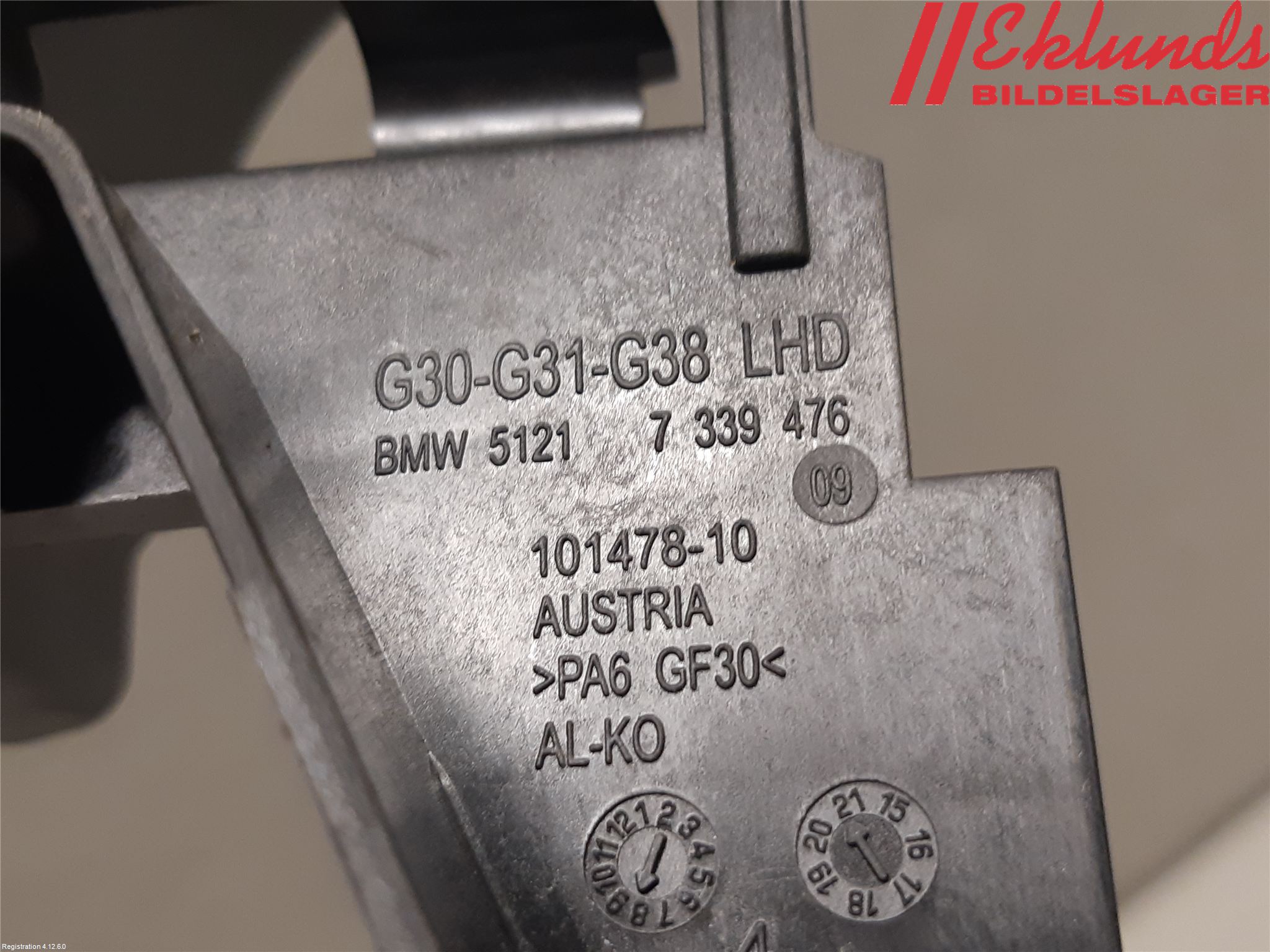 BMW 5 G30/G31/F90 17-23 Dörrhandtag Yttre Vä