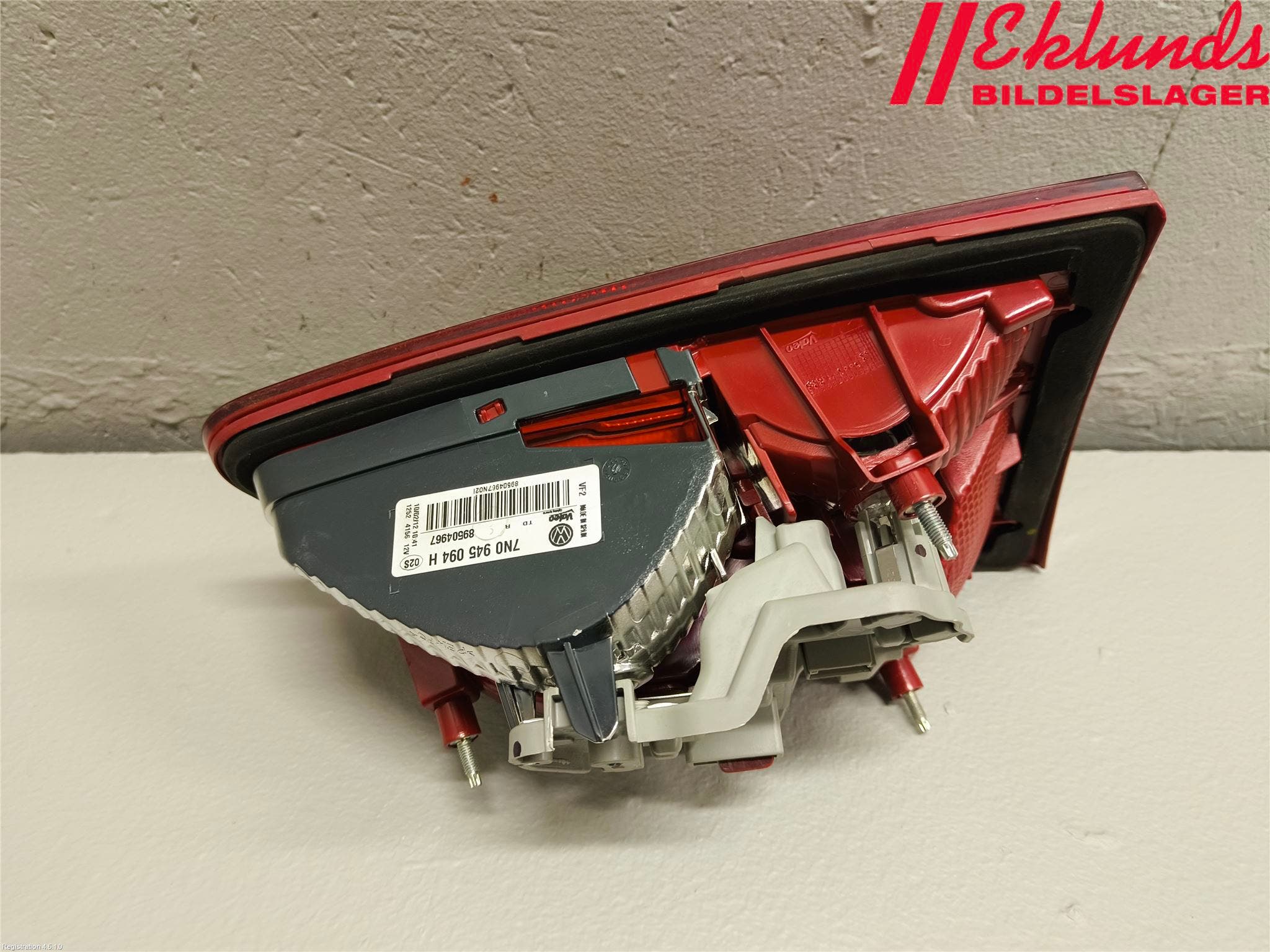 Volkswagen VW SHARAN 11- Bakljus Lucka Hö