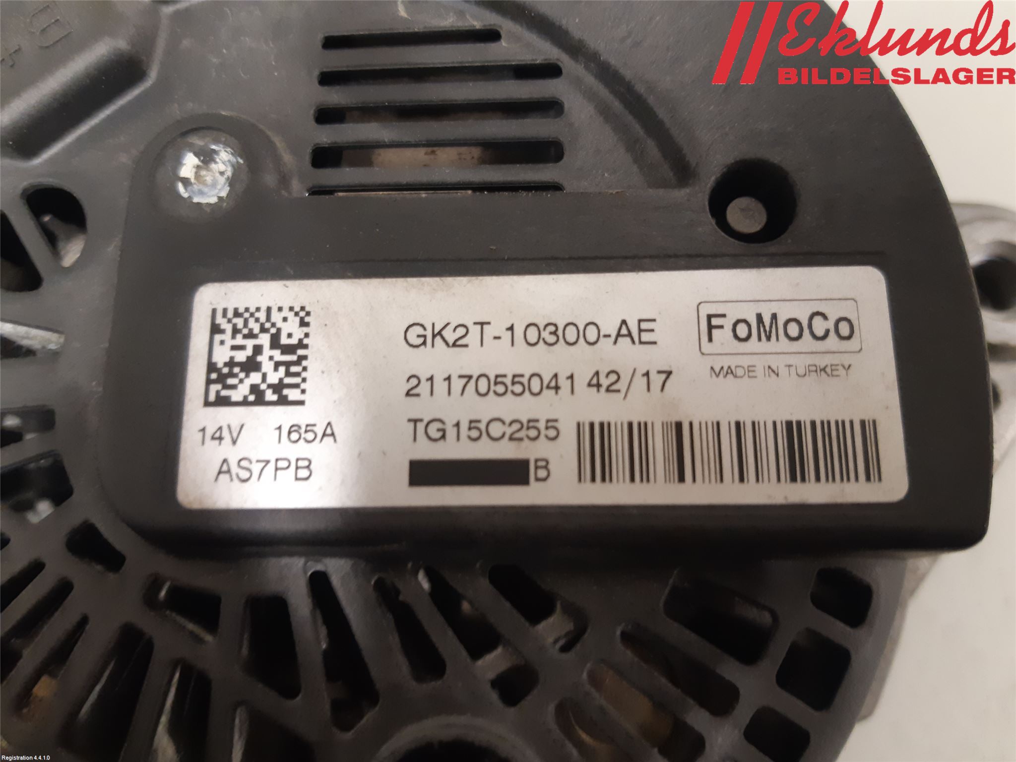 Ford TRANSIT SKÅP/BUSS 14-22 Generator