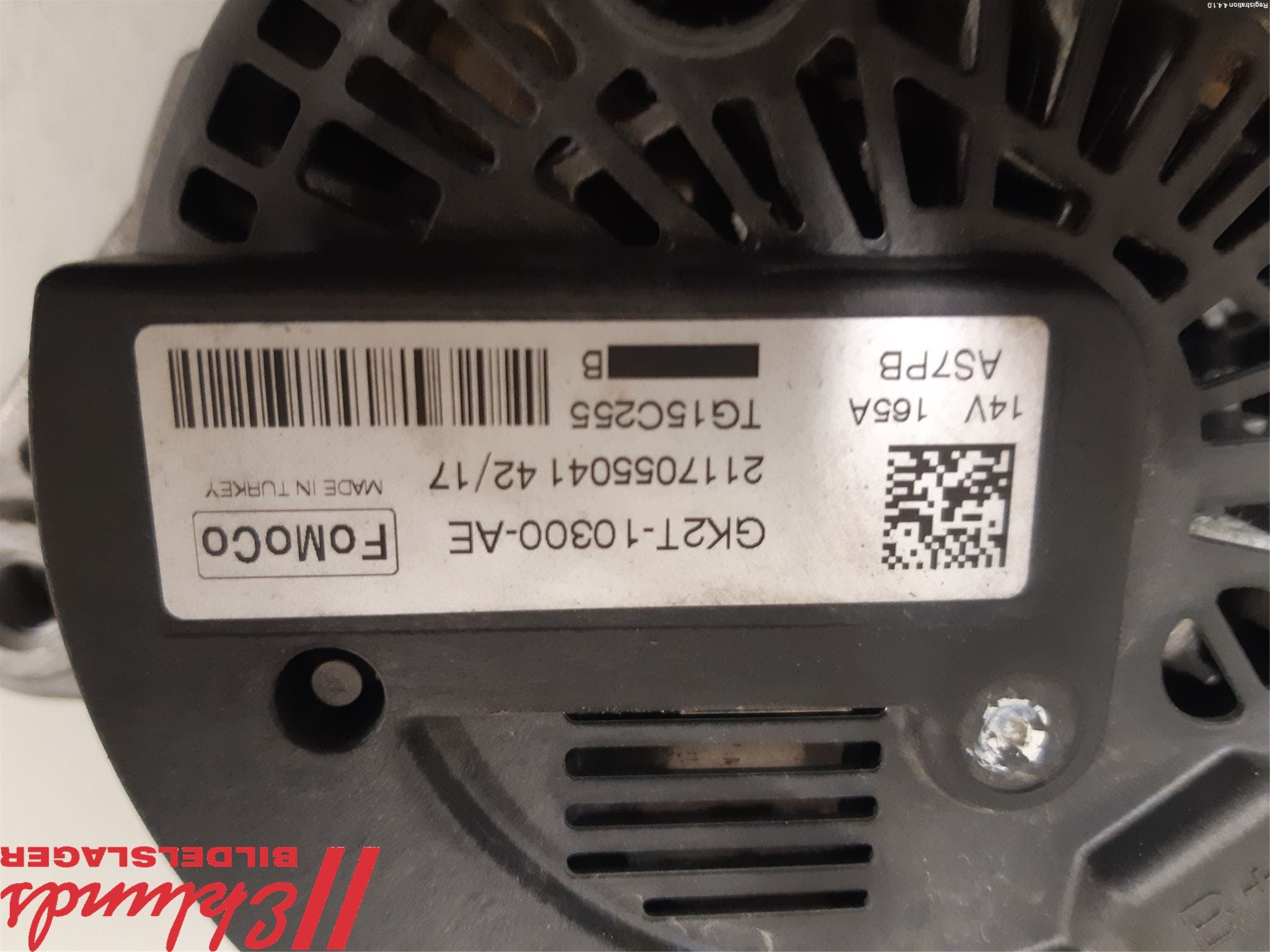 Ford TRANSIT SKÅP/BUSS 14-22 Generator