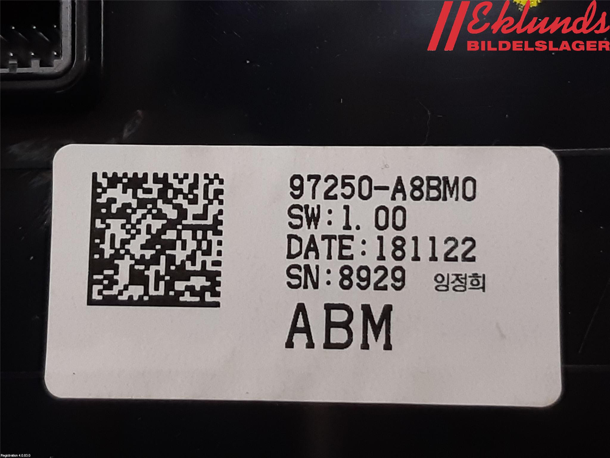 Kia OPTIMA 16-20 Ac Styrenhet Ac Manöveren