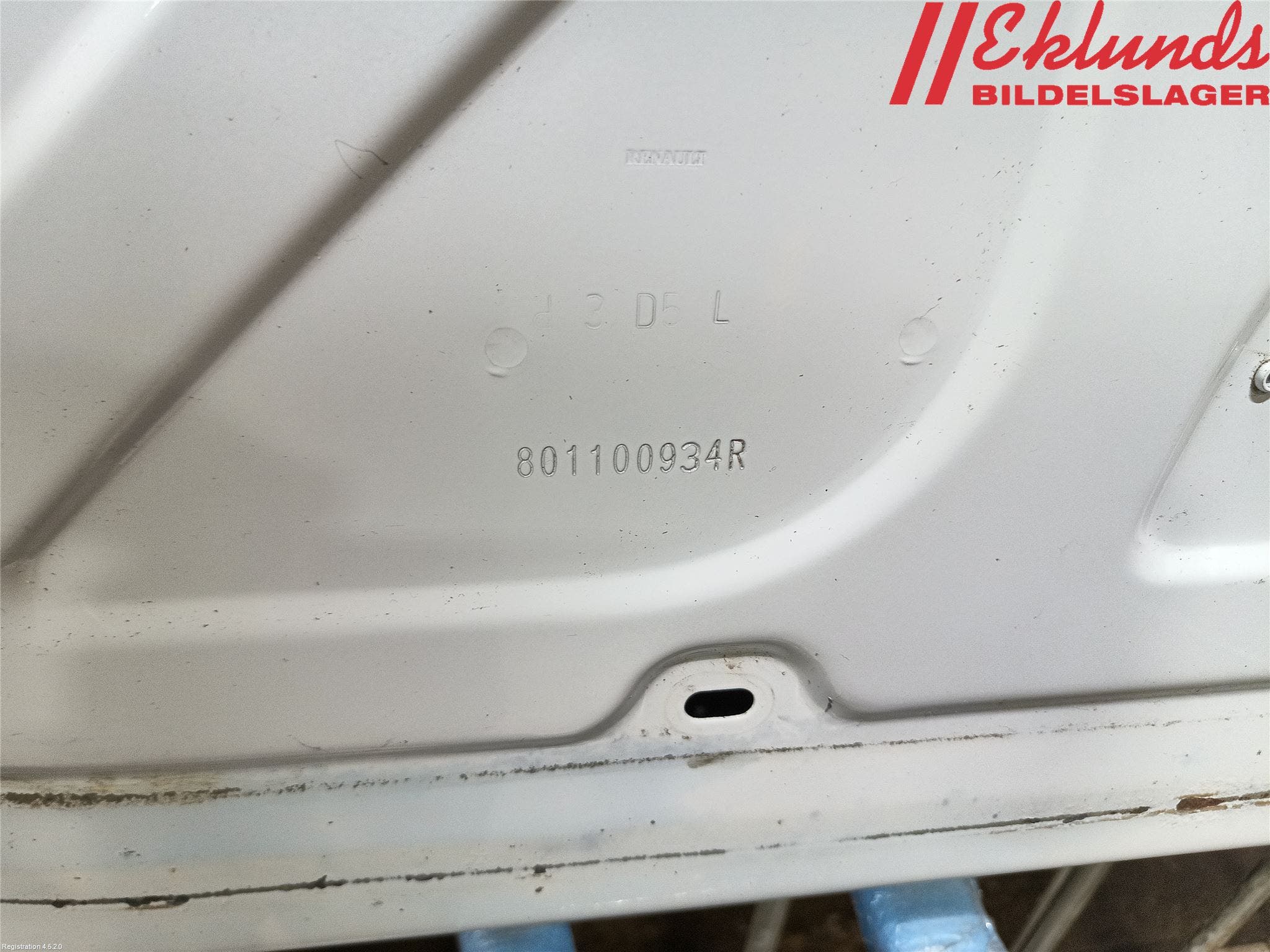 Opel VIVARO 15-19 Dörr Fram Höger