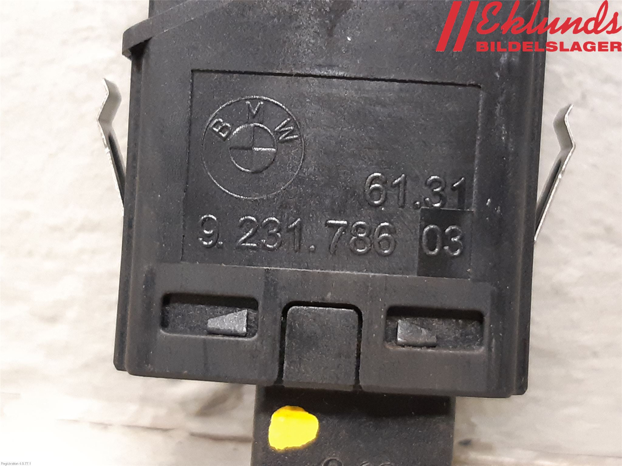 BMW 1 F20/F21 11-19 Strömställare Varnings