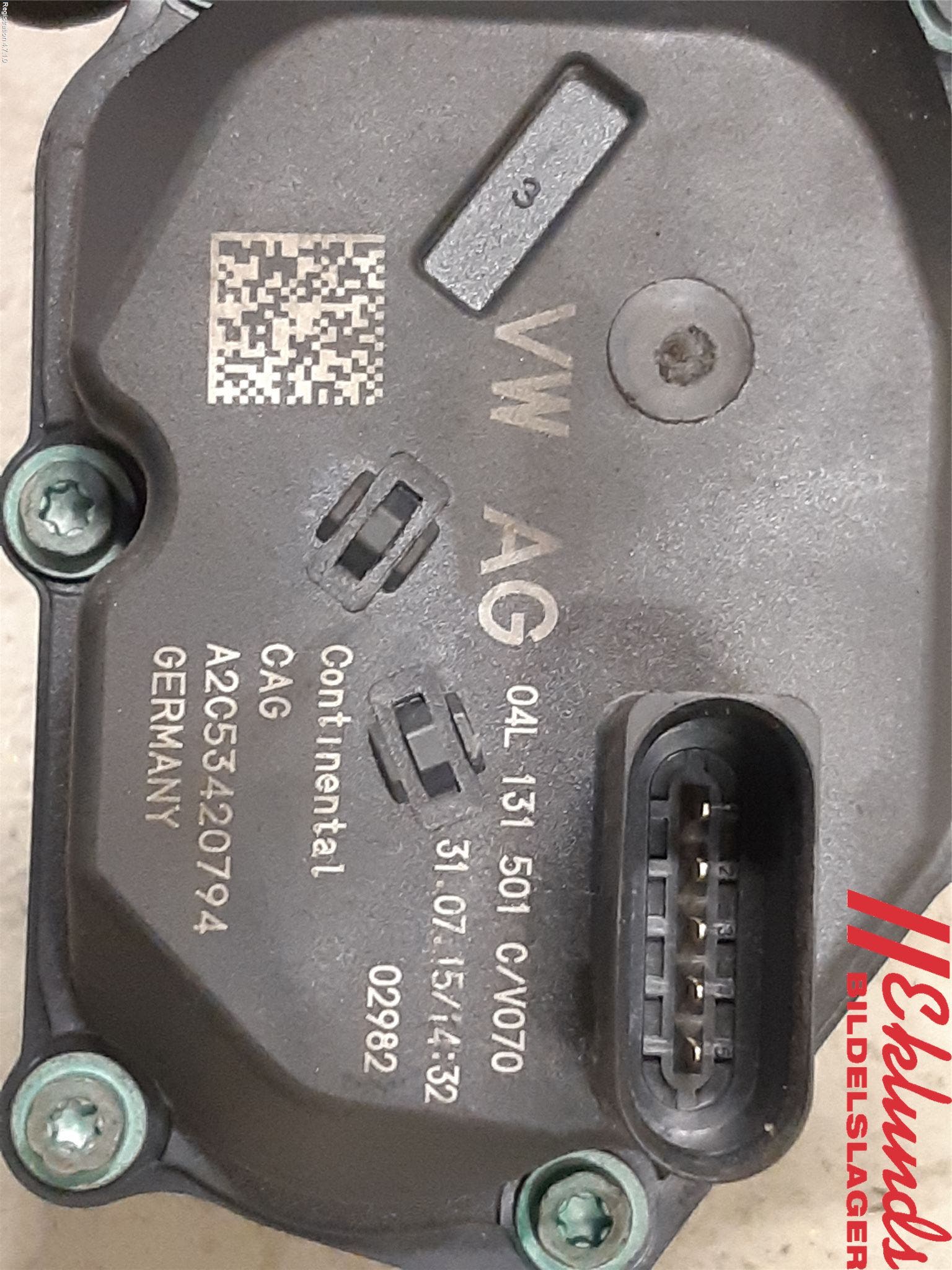 Volkswagen VW PASSAT 15-19 Egr Ventil