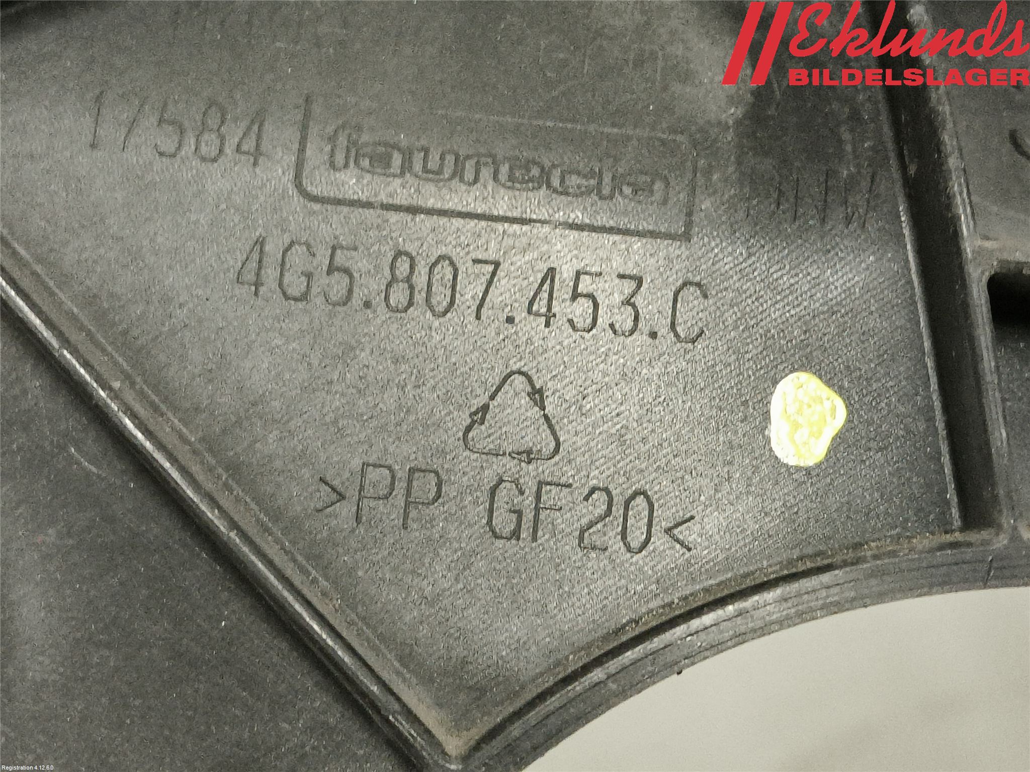 Audi A6/S6 4G 11-18 Stötfångarfäste Bak Vä