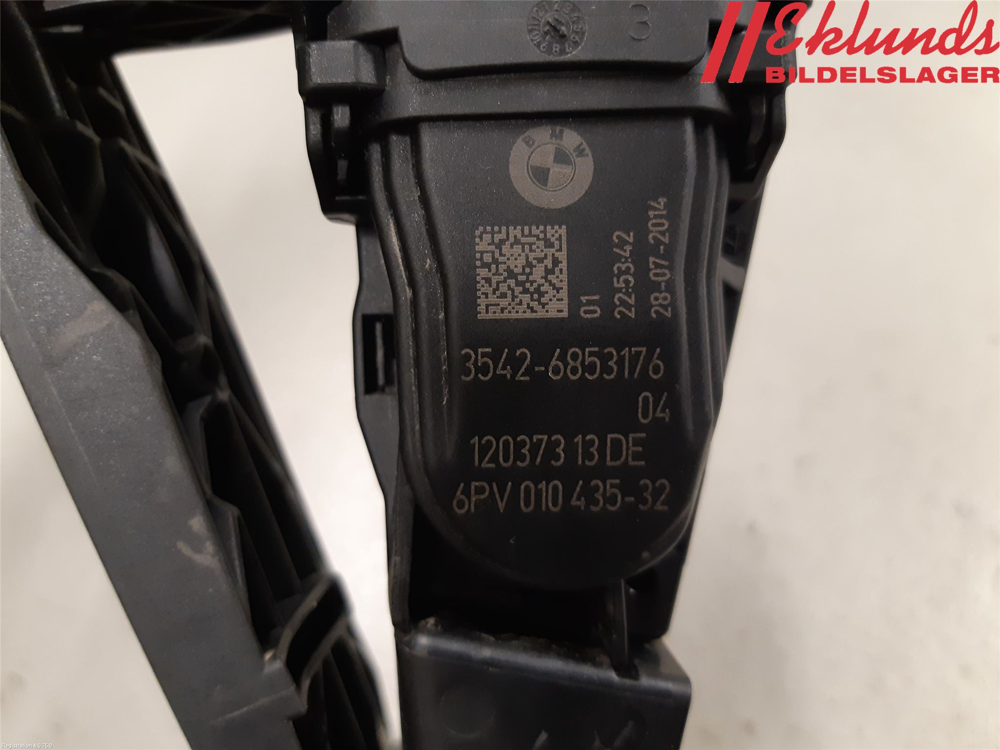 BMW 1 F20/F21 11-19 Gaspedal