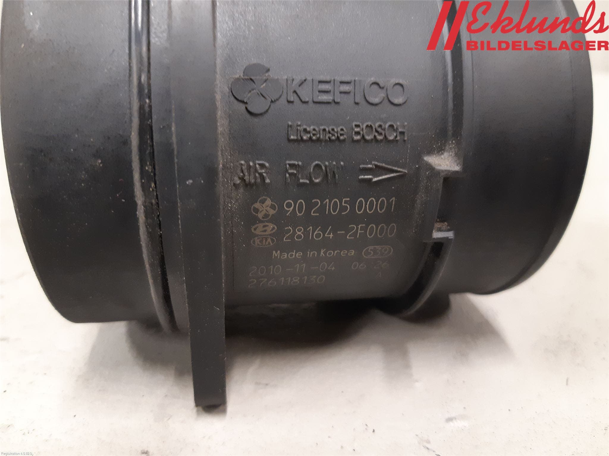 Hyundai SANTA FE 06-12 Injluftmassamätare