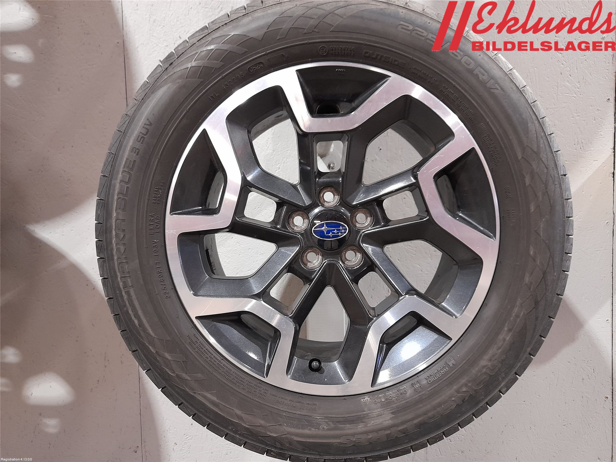 Subaru XV 12-17 Sommardäck Alumfälg 4St