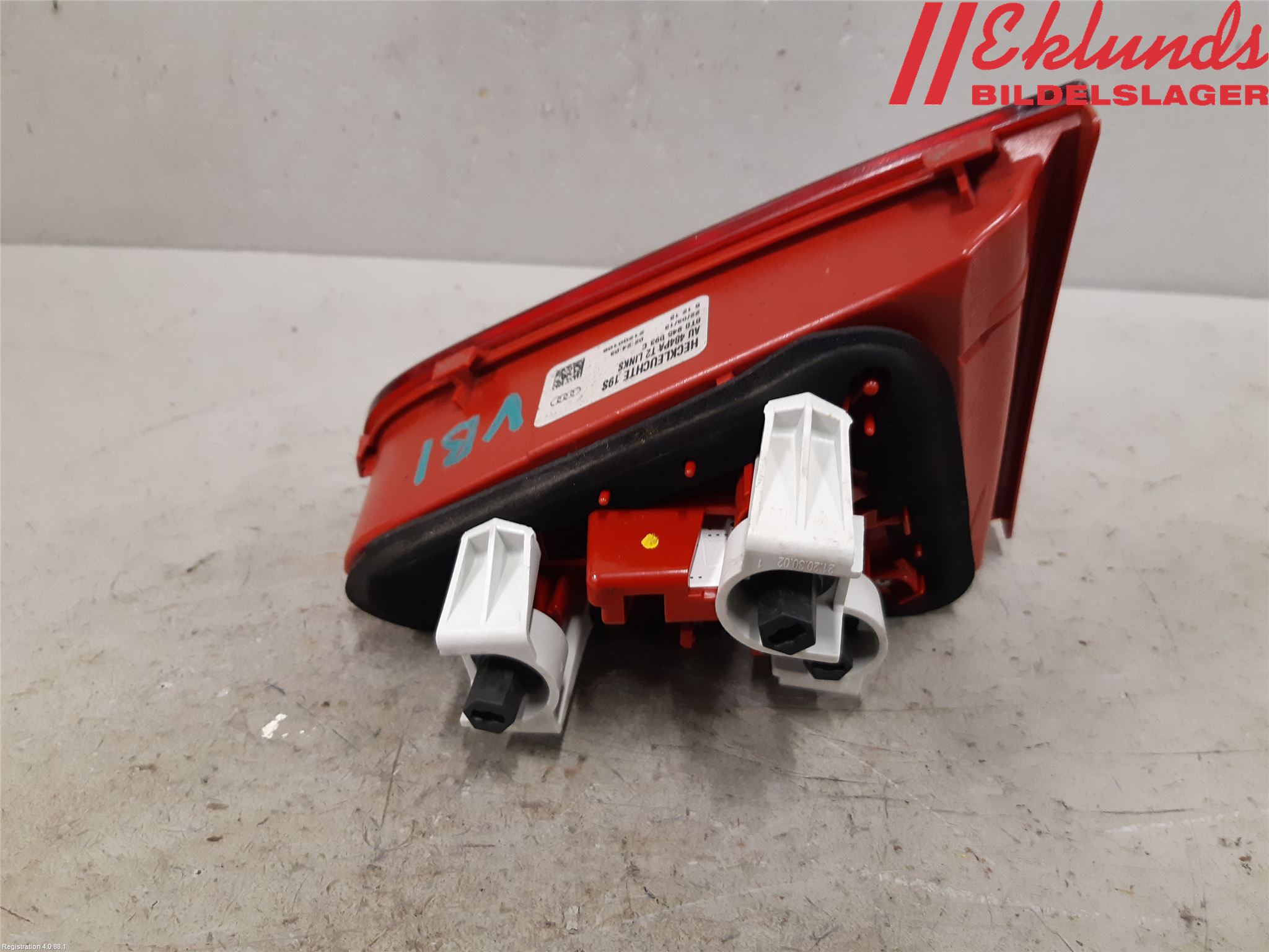 Audi A5 07-16 Bakljus Lucka Vä