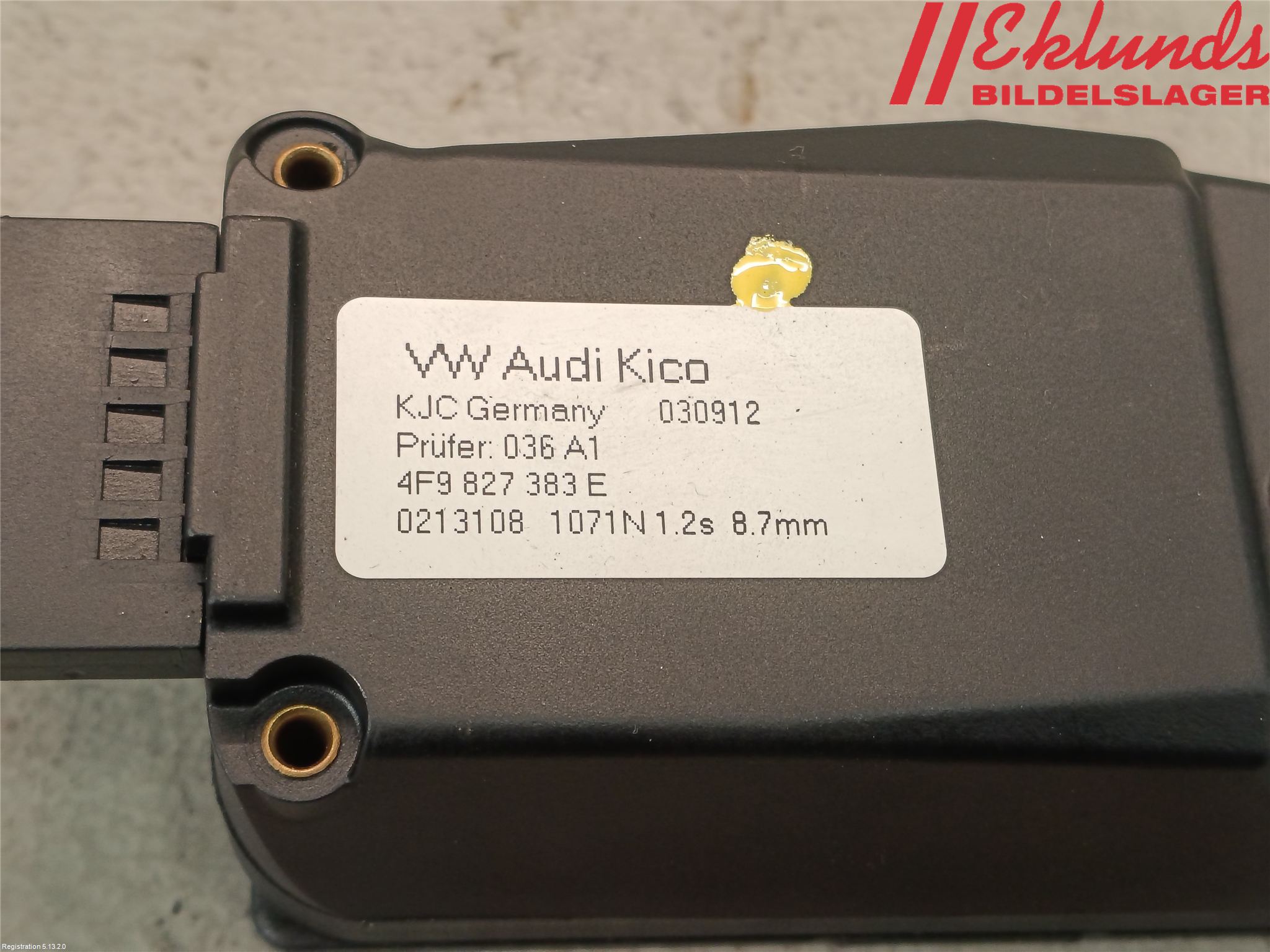 Audi A4 ALLROAD 09-16 Låskista Baklucka