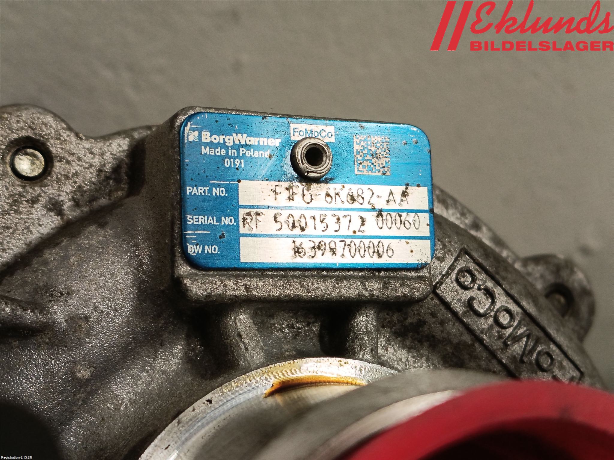 Ford FOCUS 15-18 Turboaggregat