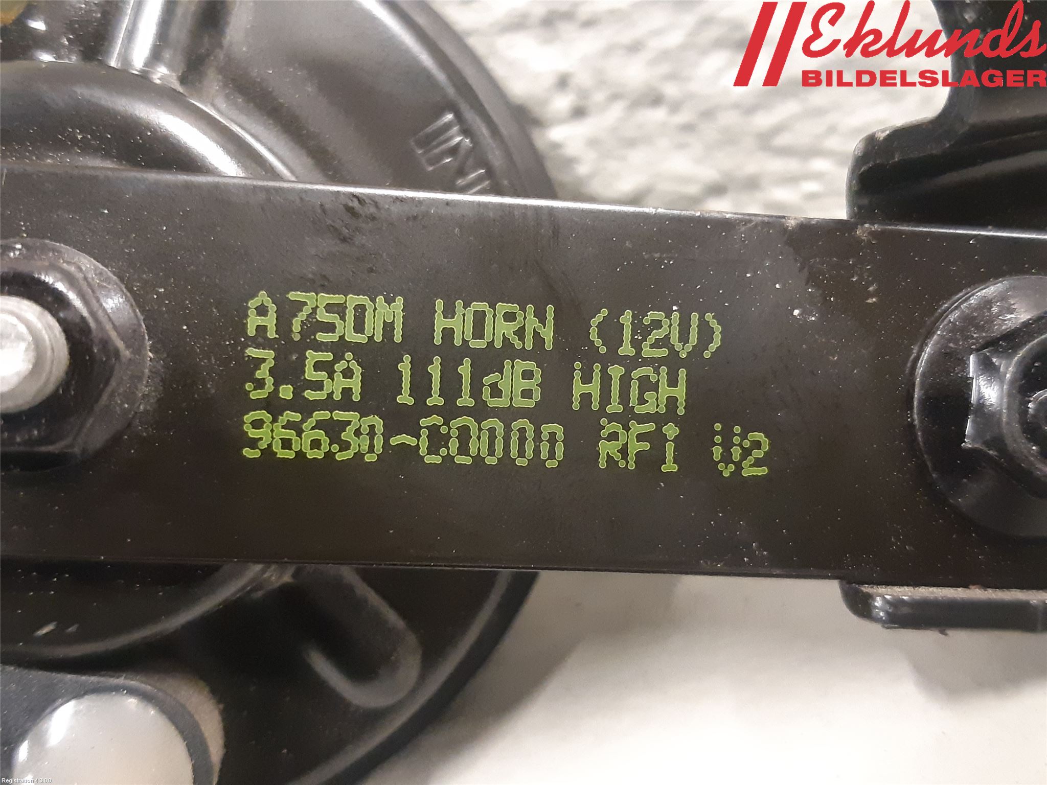 Hyundai i20 BC 21- Signalhorn