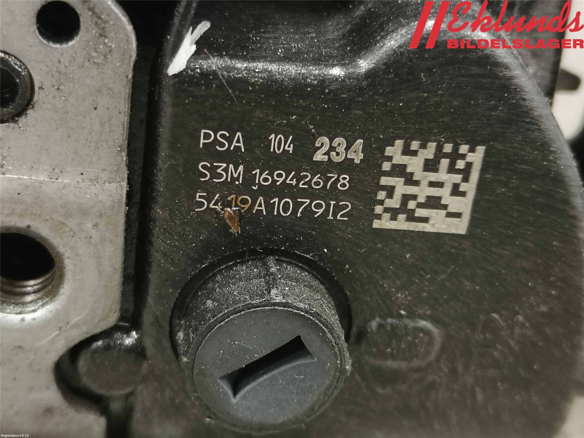 Peugeot 3008 17-24 Låskista-Dörrlås